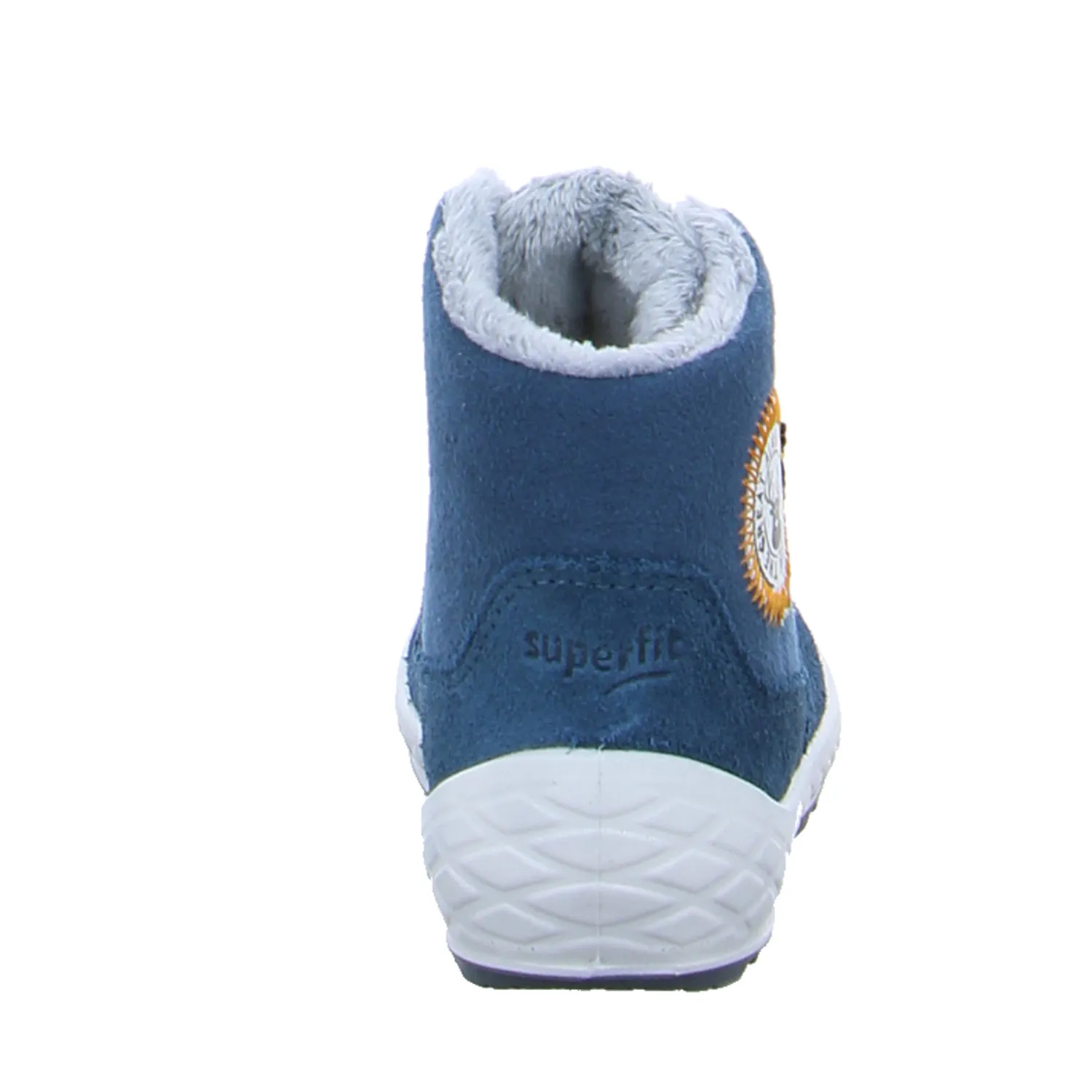 SUPERFIT Kleinkinder-Winter-Bottine Blau Textil  Baby-Boot 
