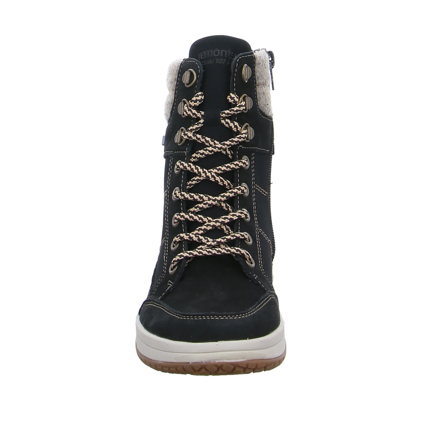 REMONTE Boot Schwarz Leder REMONTE Boot Schwarz Leder