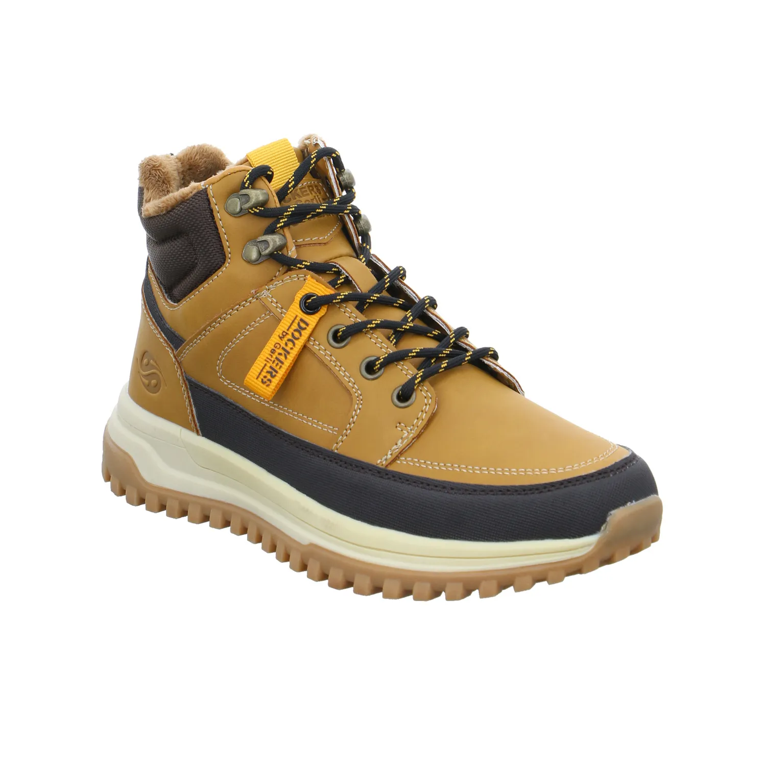 DOCKERS Winter-Boots Cognac Lederimitat DOCKERS Winter-Boots Cognac Lederimitat