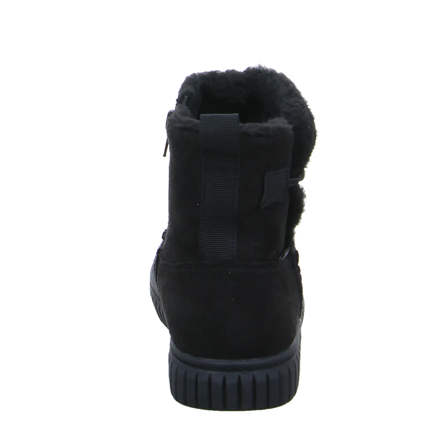 S.OLIVER Bootie Mädchen-Winter-Bottine Schwarz Lederimitat 