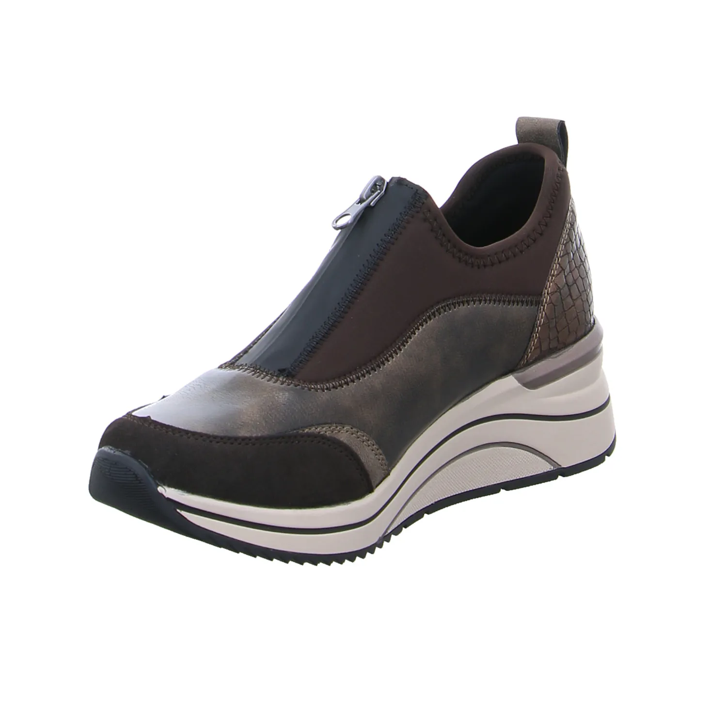 REMONTE Comfort-Slipper Braun Lederimitat REMONTE Comfort-Slipper Braun Lederimitat