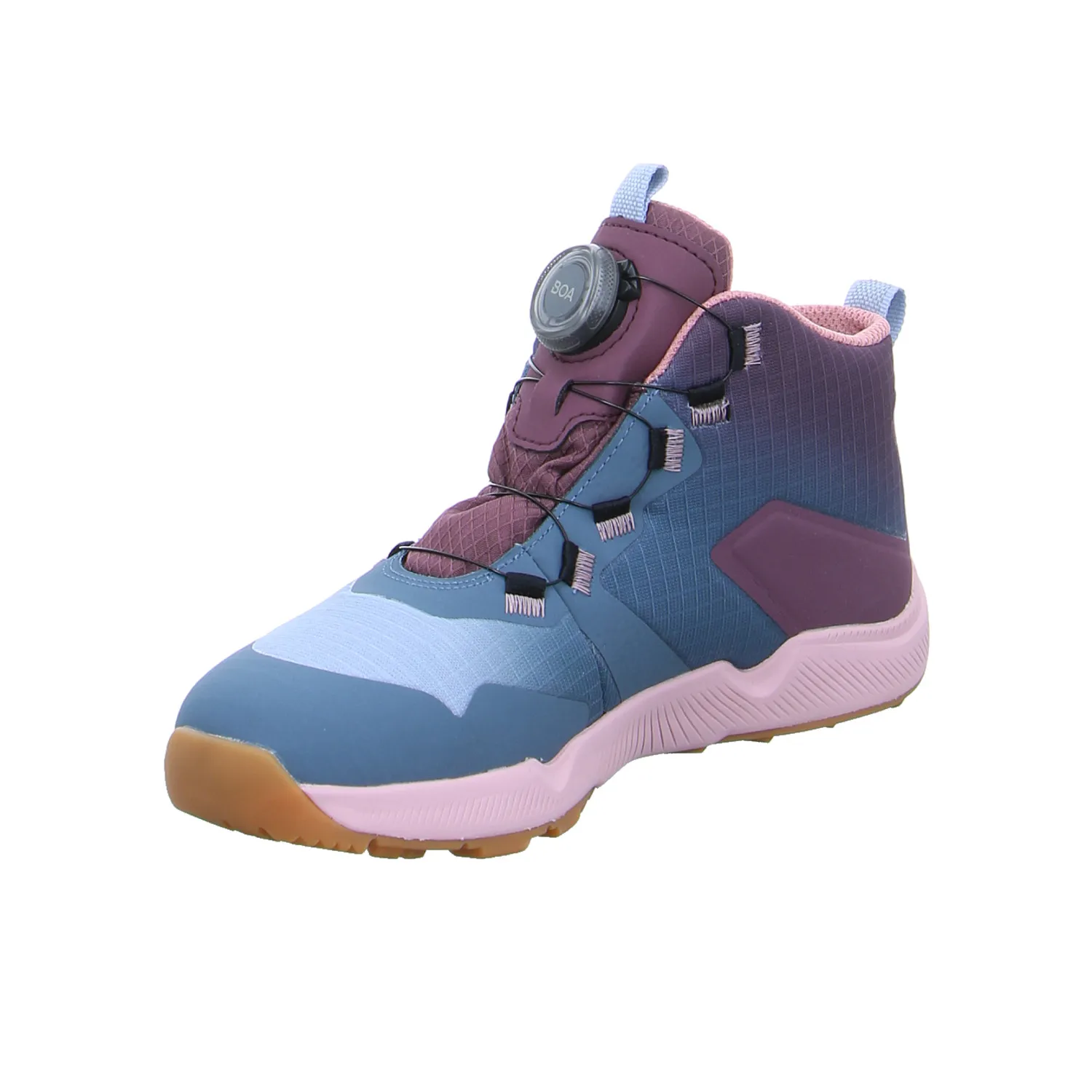 SUPERFIT Sneaker Outdoor Mädchen-Halbschuh Binder Blau Textil SUPERFIT Sneaker Outdoor Mädchen-Halbschuh Binder Blau Textil