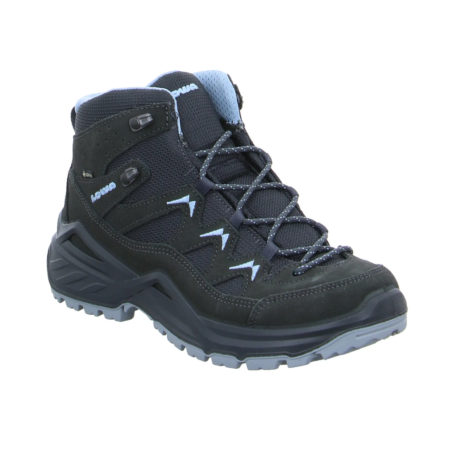 LOWA Wander- Bergschuh Damen Grau Leder 