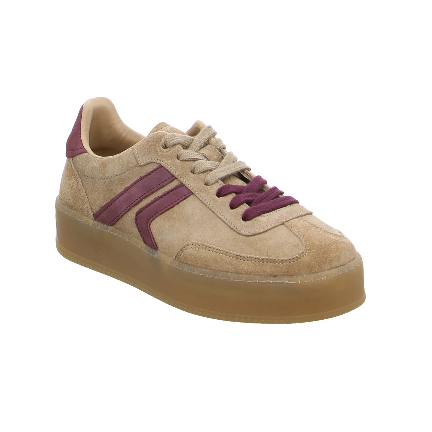 SCHUHENGEL Sneaker Camel Leder 