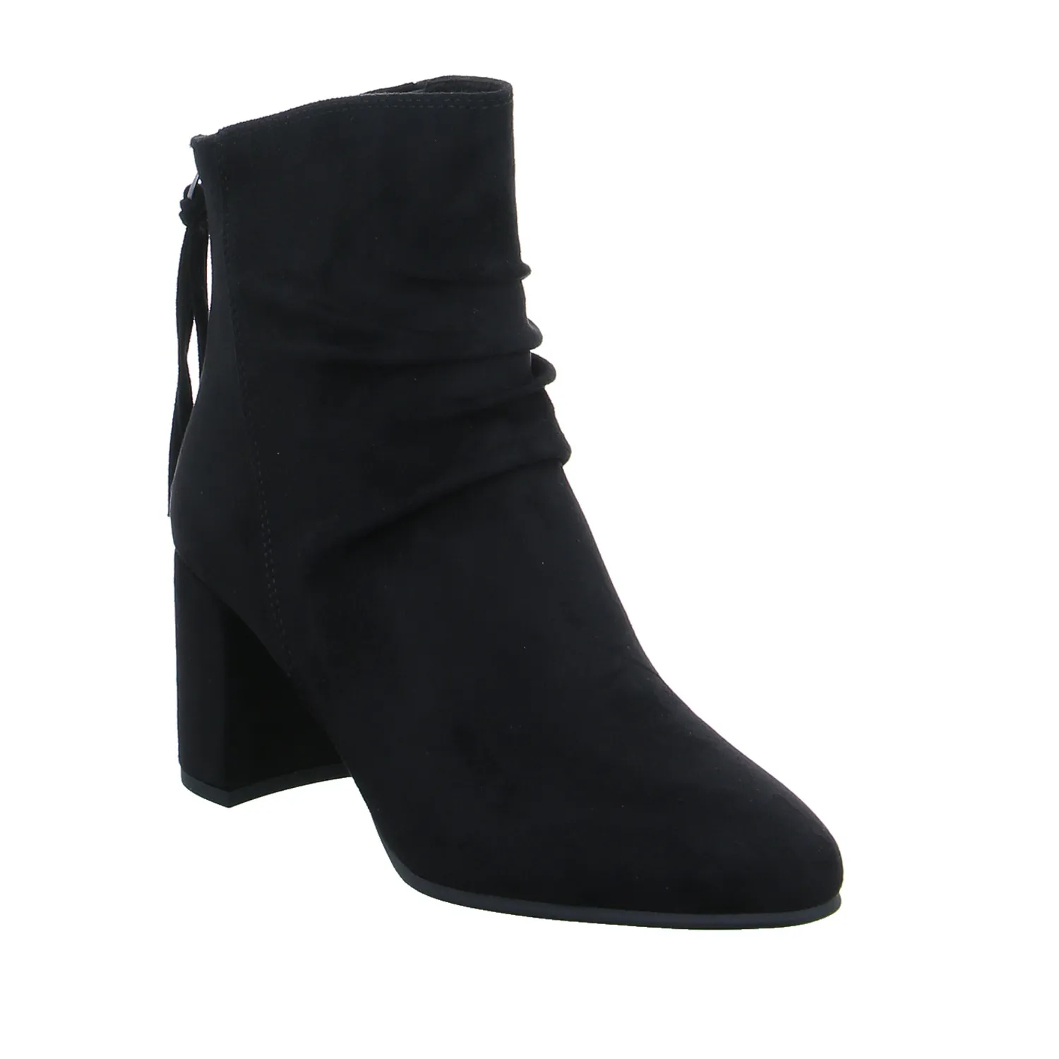 MARCO TOZZI Stiefelette Schwarz Lederimitat 