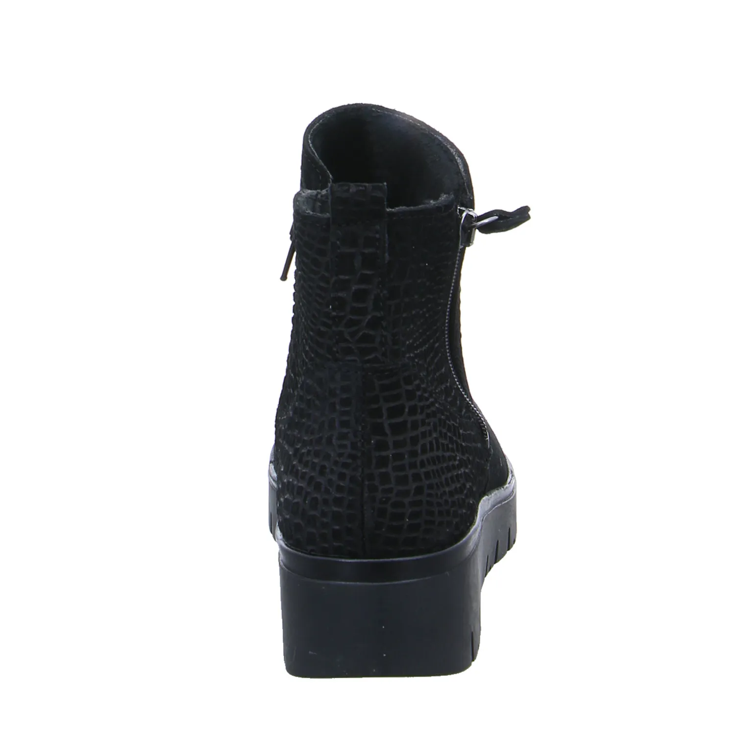 VAN DER LAAN 2RV Comfort-Stiefelette Schwarz Leder VAN DER LAAN 2RV Comfort-Stiefelette Schwarz Leder