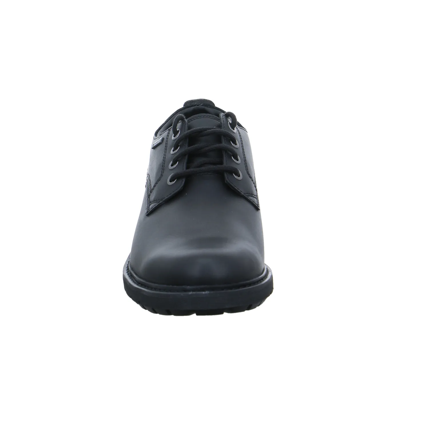 CLARKS Halbschuh Schwarz Leder CLARKS Halbschuh Schwarz Leder