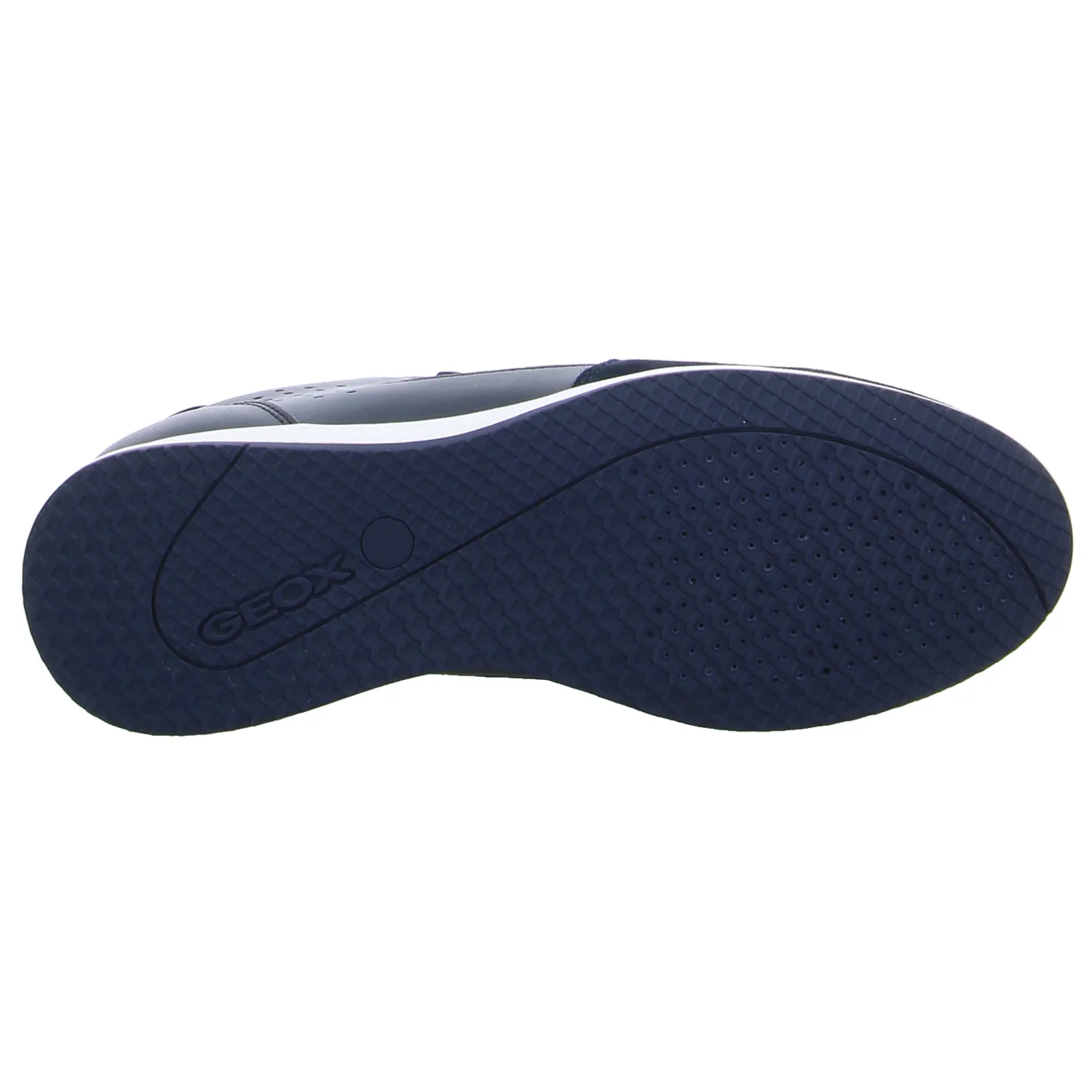 GEOX Halbschuhe Sneaker Blau Leder 