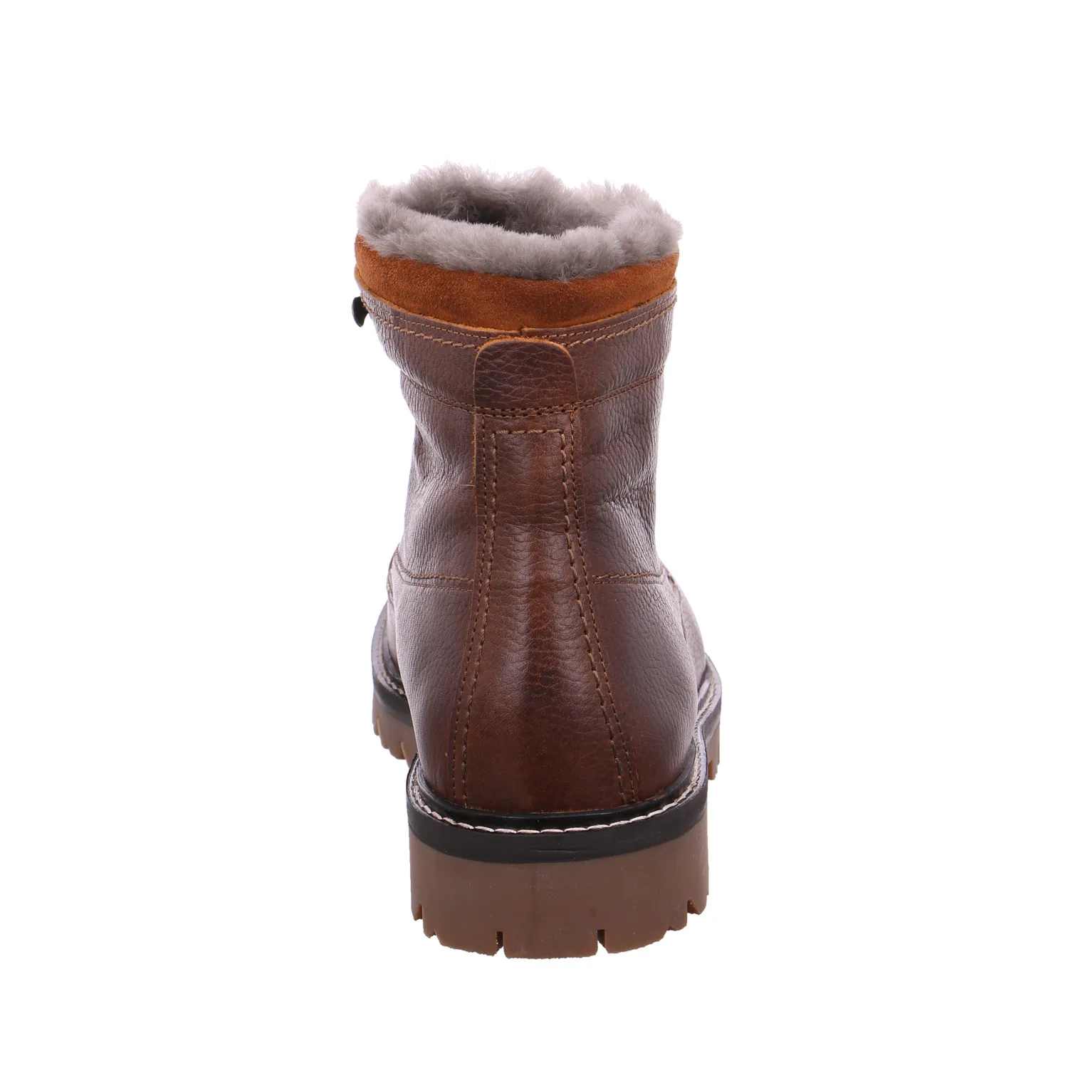 FERNANDO STRAPPA Winter-Boots Cognac Leder 