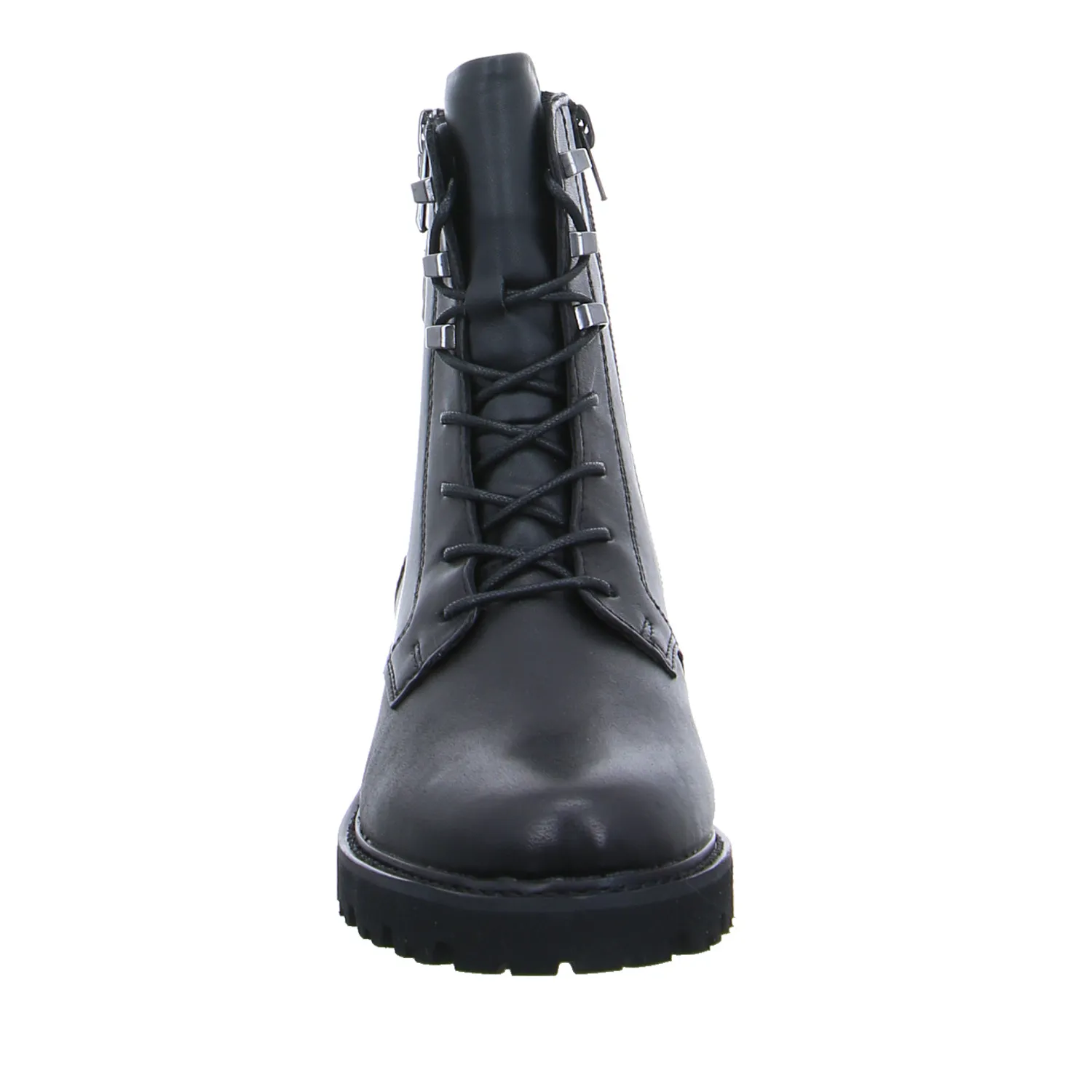 REMONTE Boot Schwarz Leder 