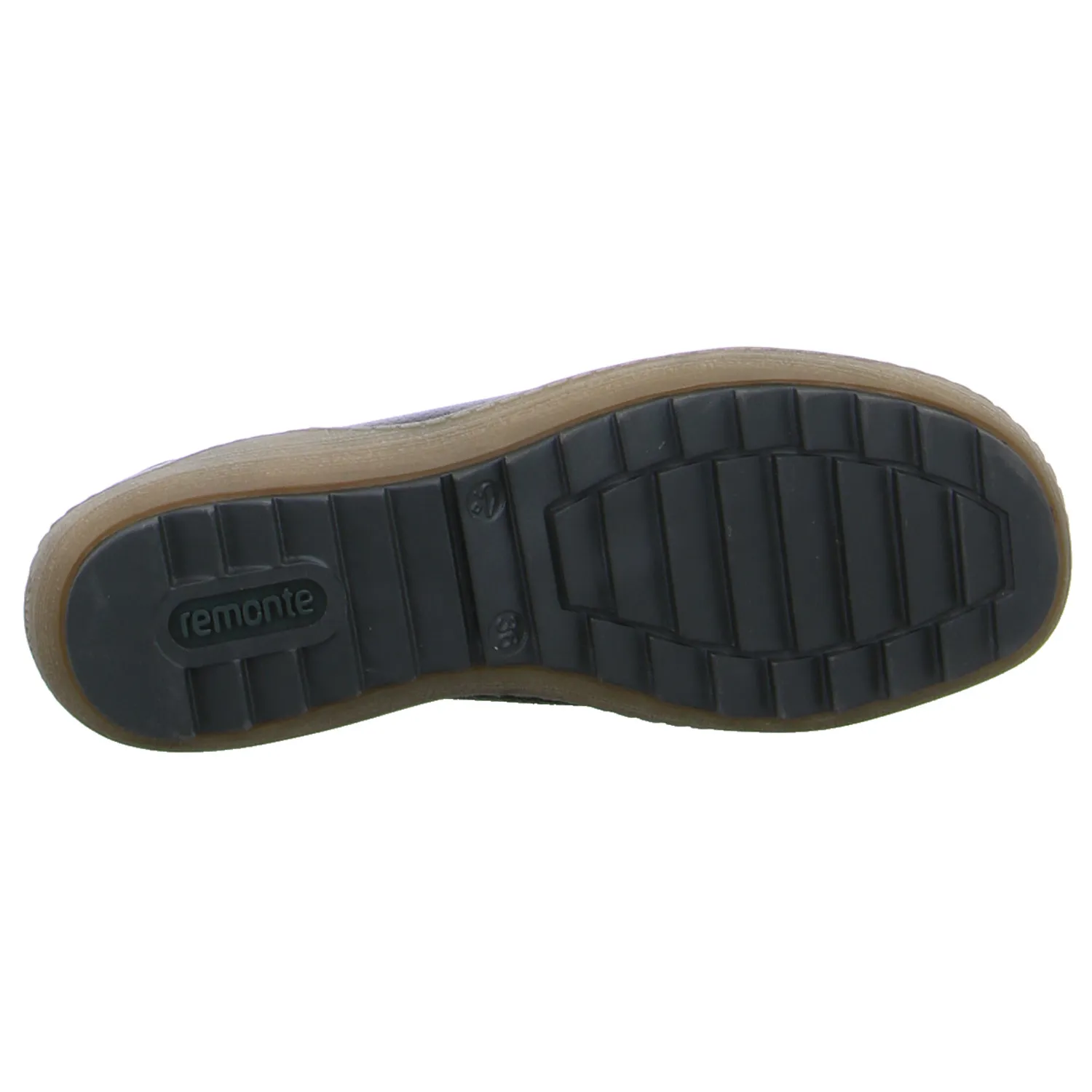 REMONTE Schnürschuh Schwarz Leder REMONTE Schnürschuh Schwarz Leder