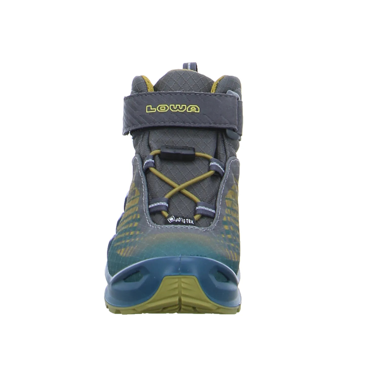 LOWA MERGER GTX QC JR Kinder-Wanderschuhe Petrol Recycelte Materialien LOWA MERGER GTX QC JR Kinder-Wanderschuhe Petrol Recycelte Materialien