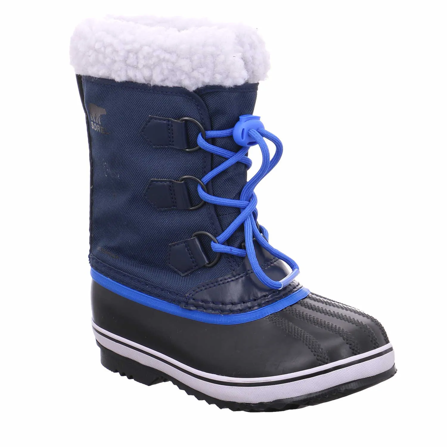 SOREL Schneestiefel Unisex Kinder-Snowboot Blau Synthetik SOREL Schneestiefel Unisex Kinder-Snowboot Blau Synthetik
