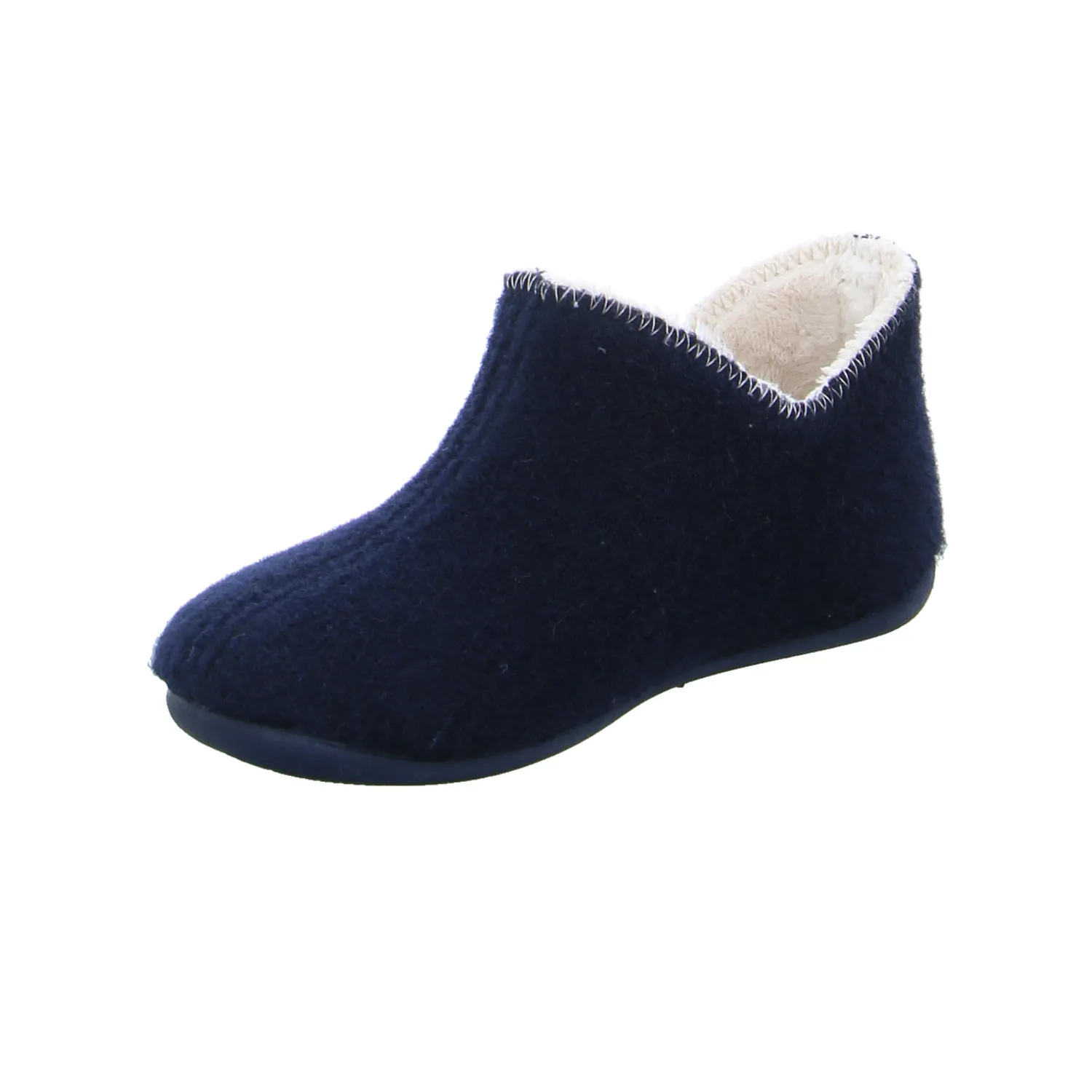 VAN DER LAAN Hausschuh Blau Textil VAN DER LAAN Hausschuh Blau Textil