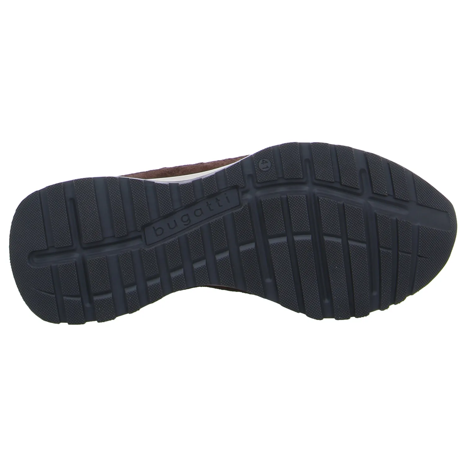 BUGATTI SHOES Halbschuhe Sneaker Braun Leder 