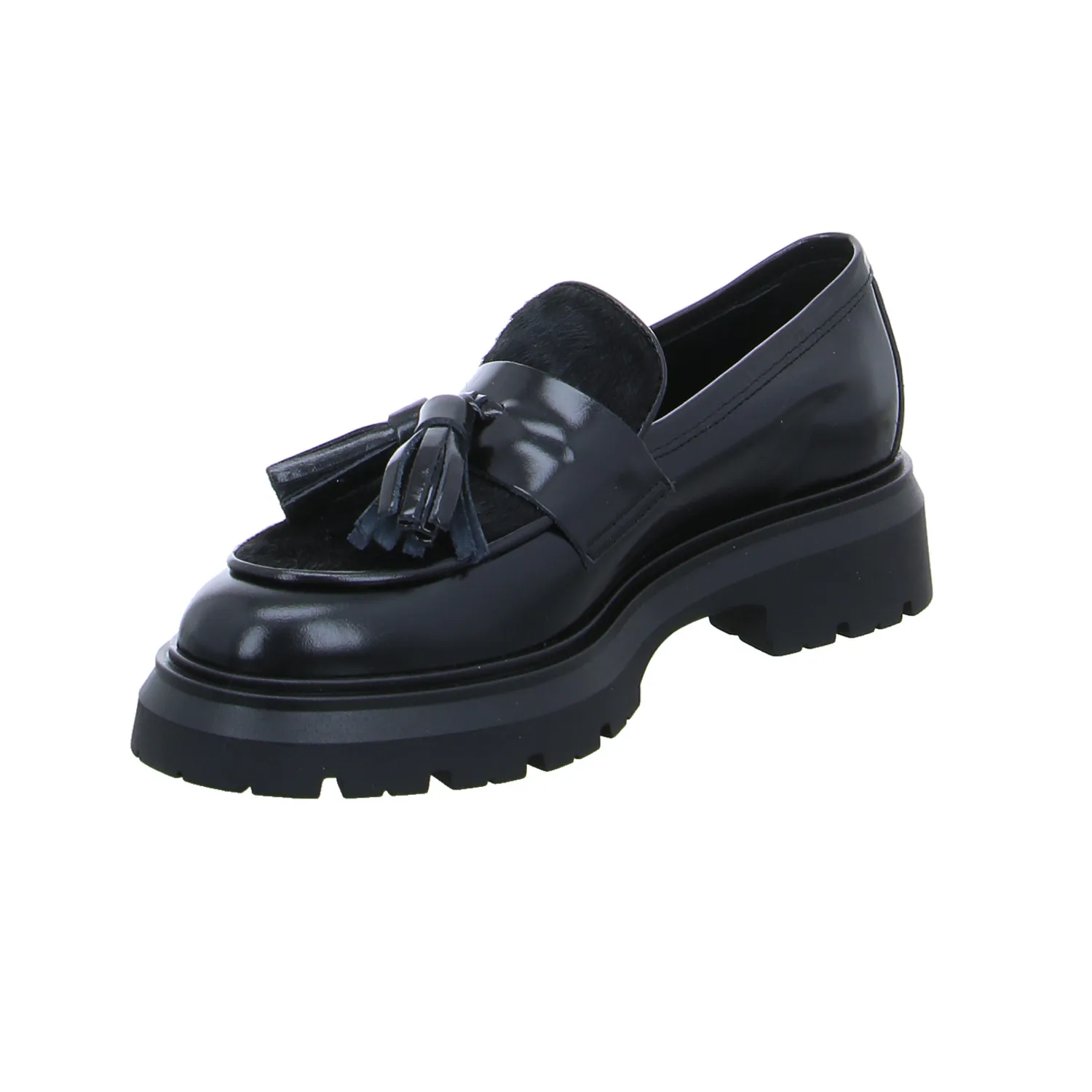 Gianluca Pisati Slipper Schwarz Leder Gianluca Pisati Slipper Schwarz Leder