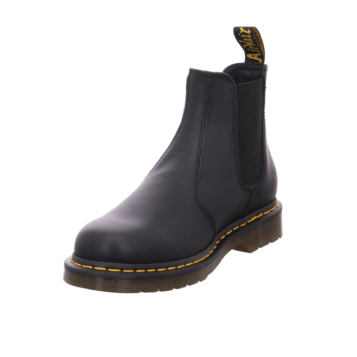 DR. MARTENS 1460 Greasy Boots Schwarz Leder 