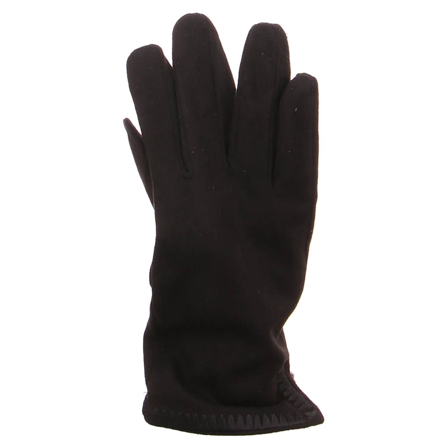 ISOTONER Damen Handschuh Schwarz Leder ISOTONER Damen Handschuh Schwarz Leder