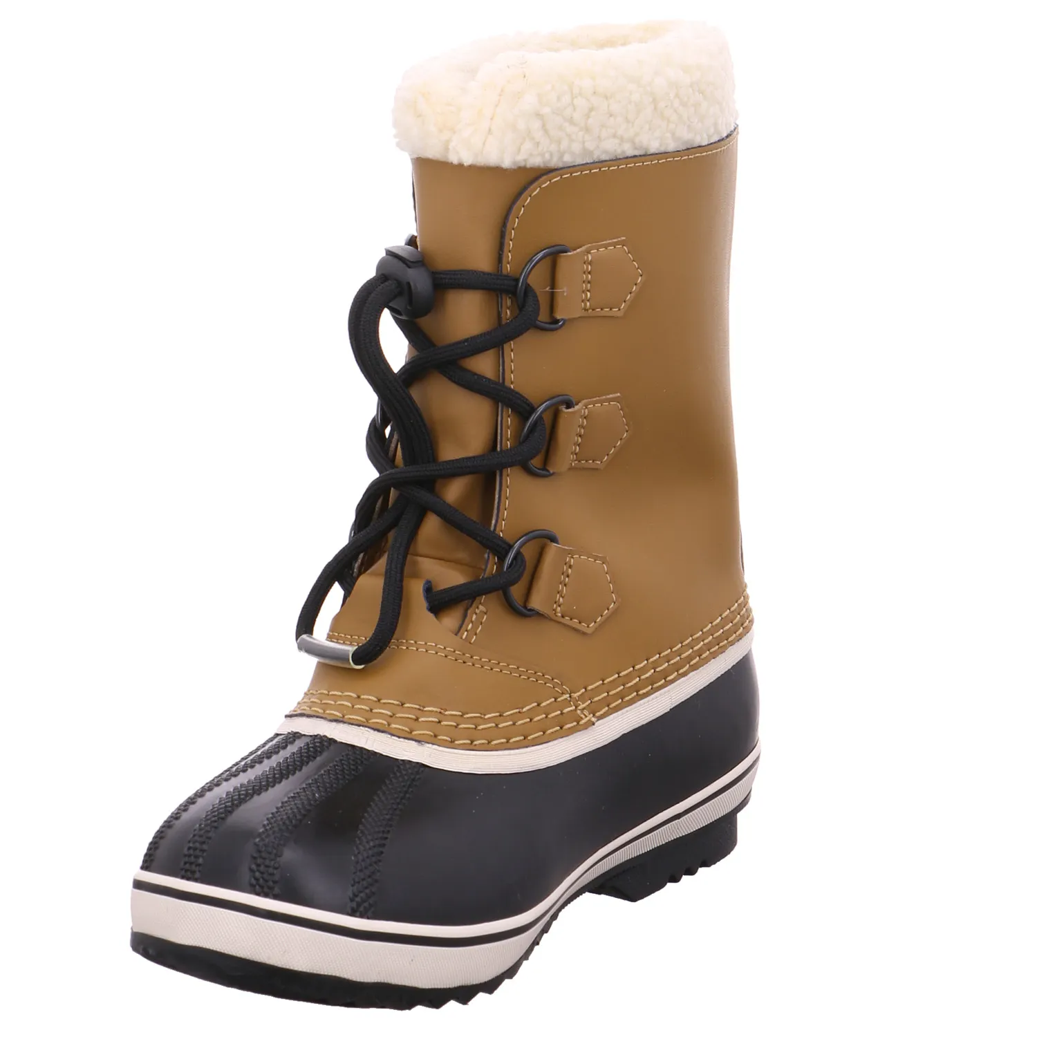 SOREL Schneestiefel Kinder-Snowboot Cognac Leder SOREL Schneestiefel Kinder-Snowboot Cognac Leder