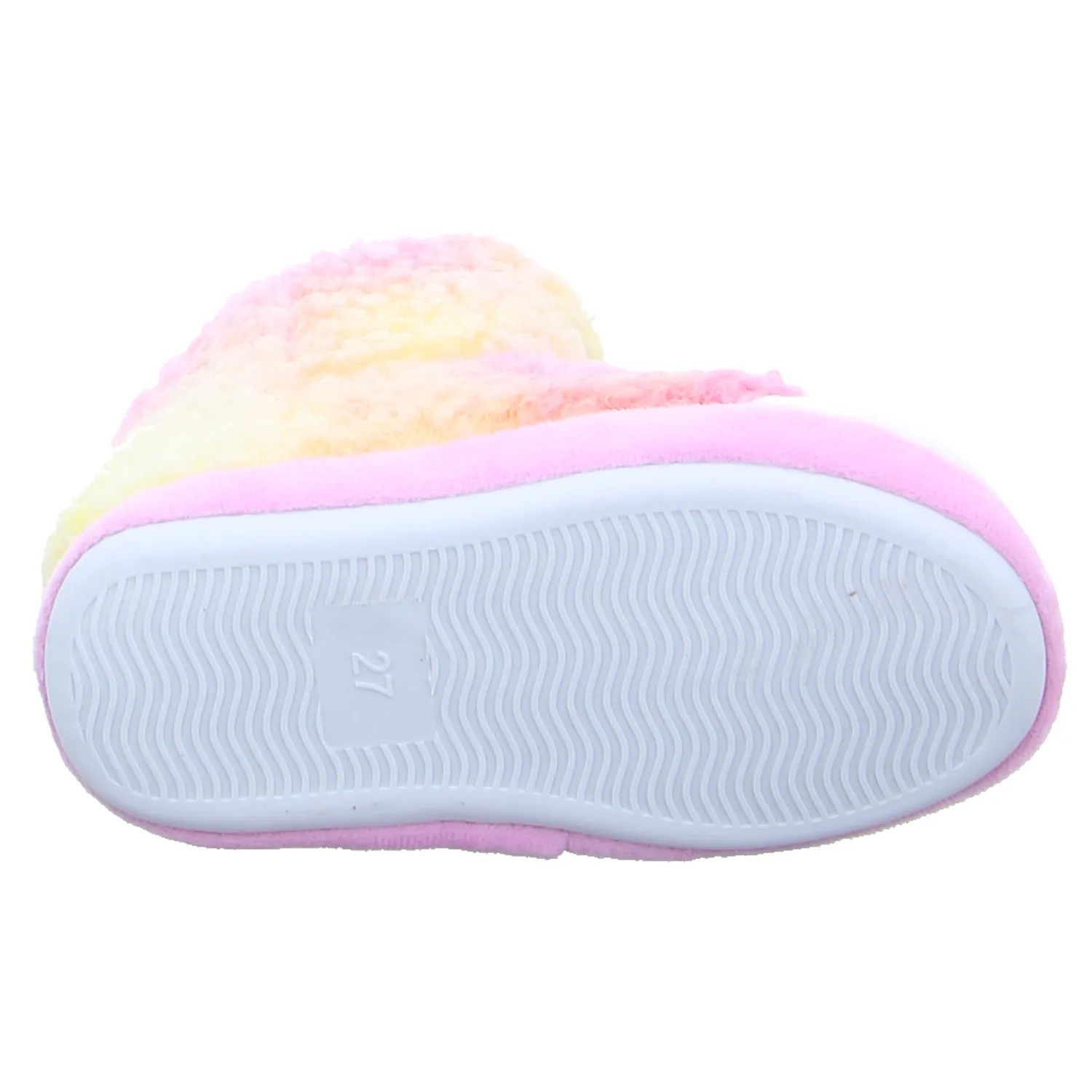 BECKER warmer Hausschuh Kinder-Winterhausschuh Pink Textil 
