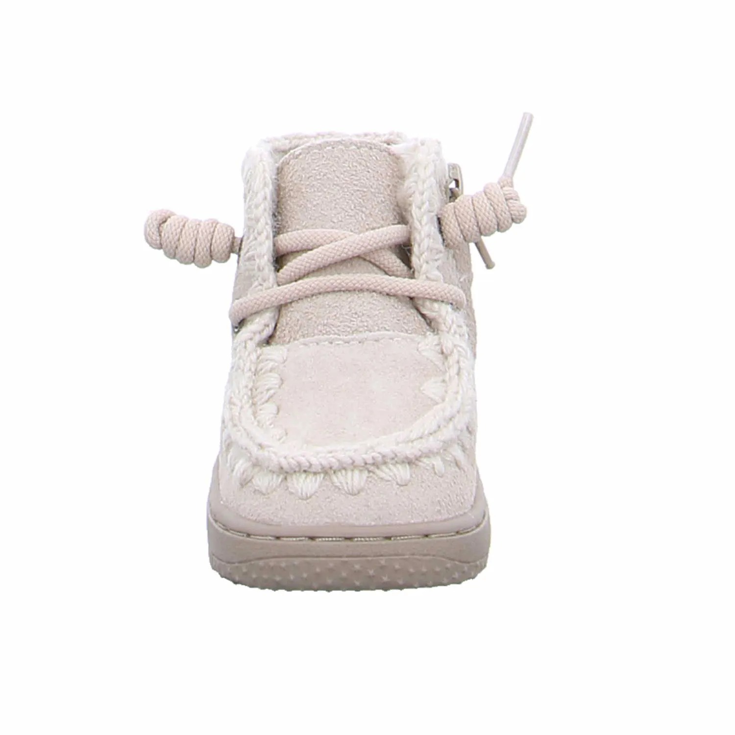 SHOESME Mini Booty Kleinkinder-Winter-Bottine Beige Leder SHOESME Mini Booty Kleinkinder-Winter-Bottine Beige Leder