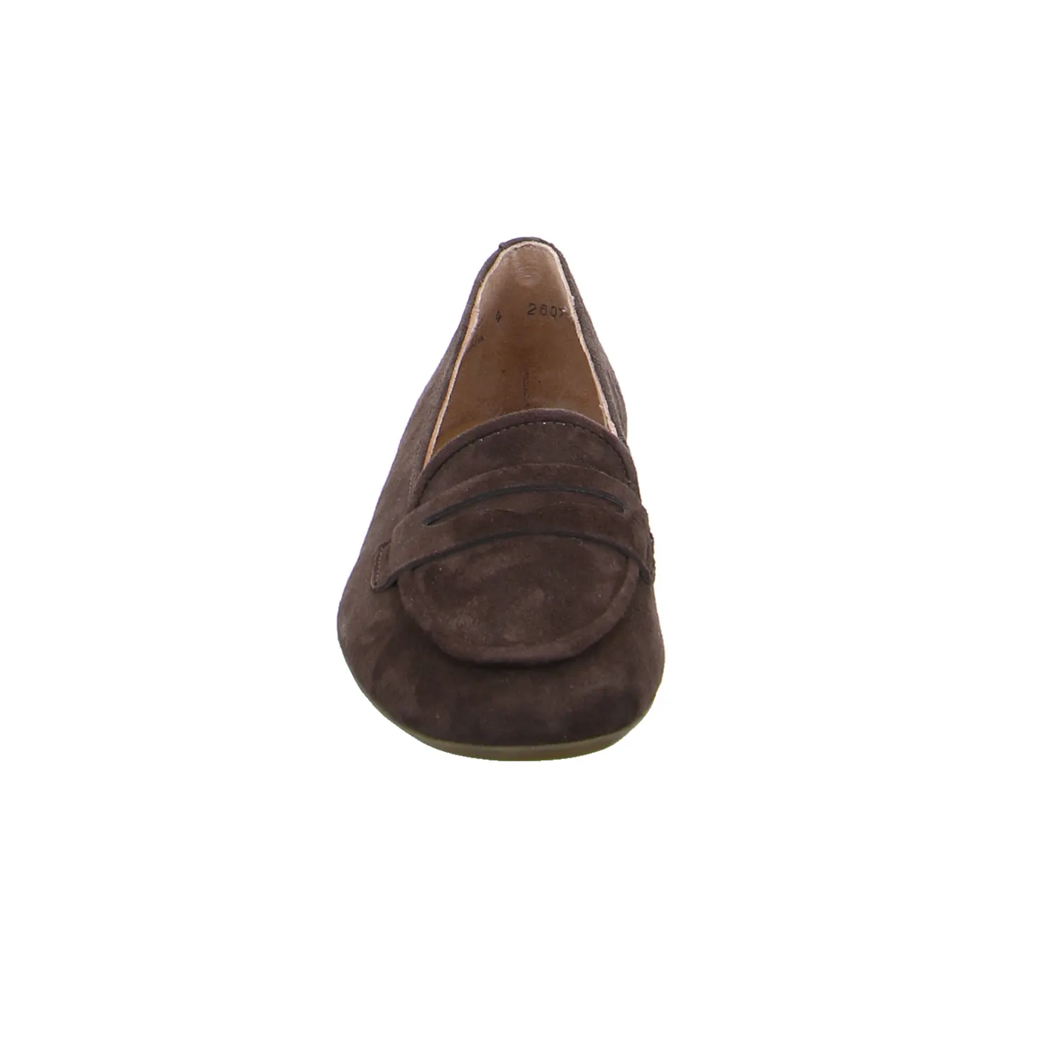 PAUL GREEN Slipper Braun Leder 