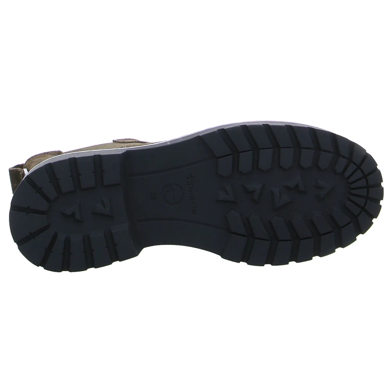 TAMARIS Boot Mittelbraun Leder TAMARIS Boot Mittelbraun Leder