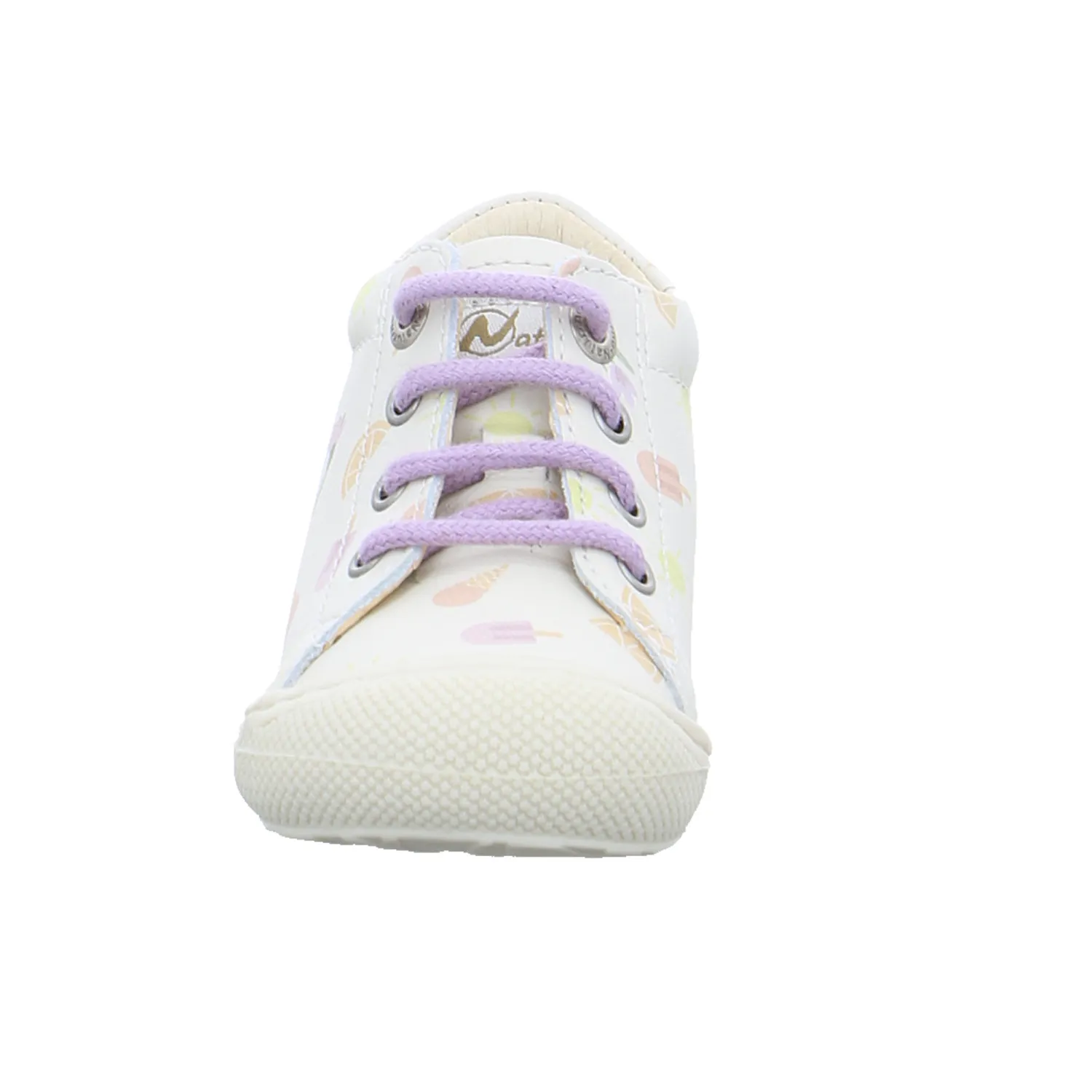 NATURINO Bottine Lauflernschuh Offwhite Leder NATURINO Bottine Lauflernschuh Offwhite Leder