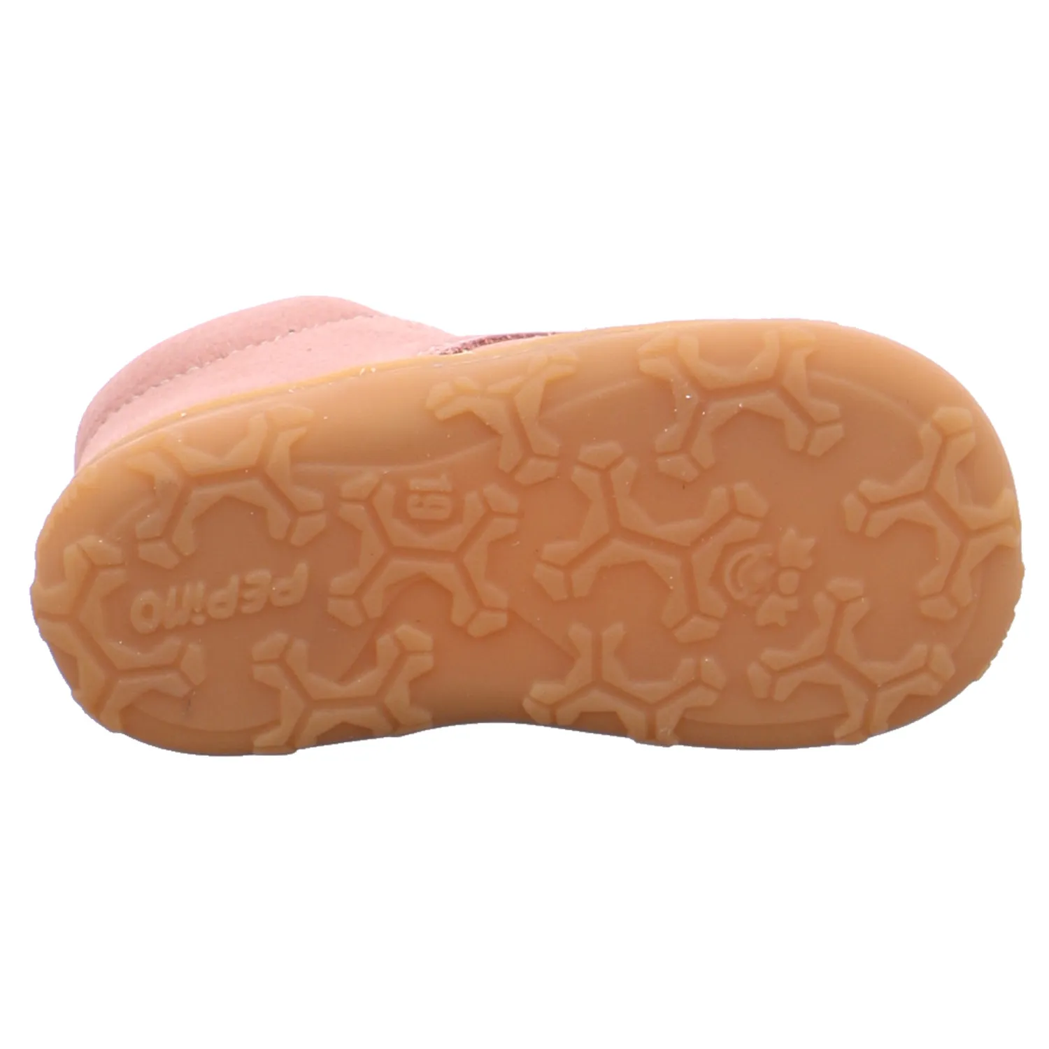 PEPINO Bottine Lauflernschuh Rosa Leder PEPINO Bottine Lauflernschuh Rosa Leder