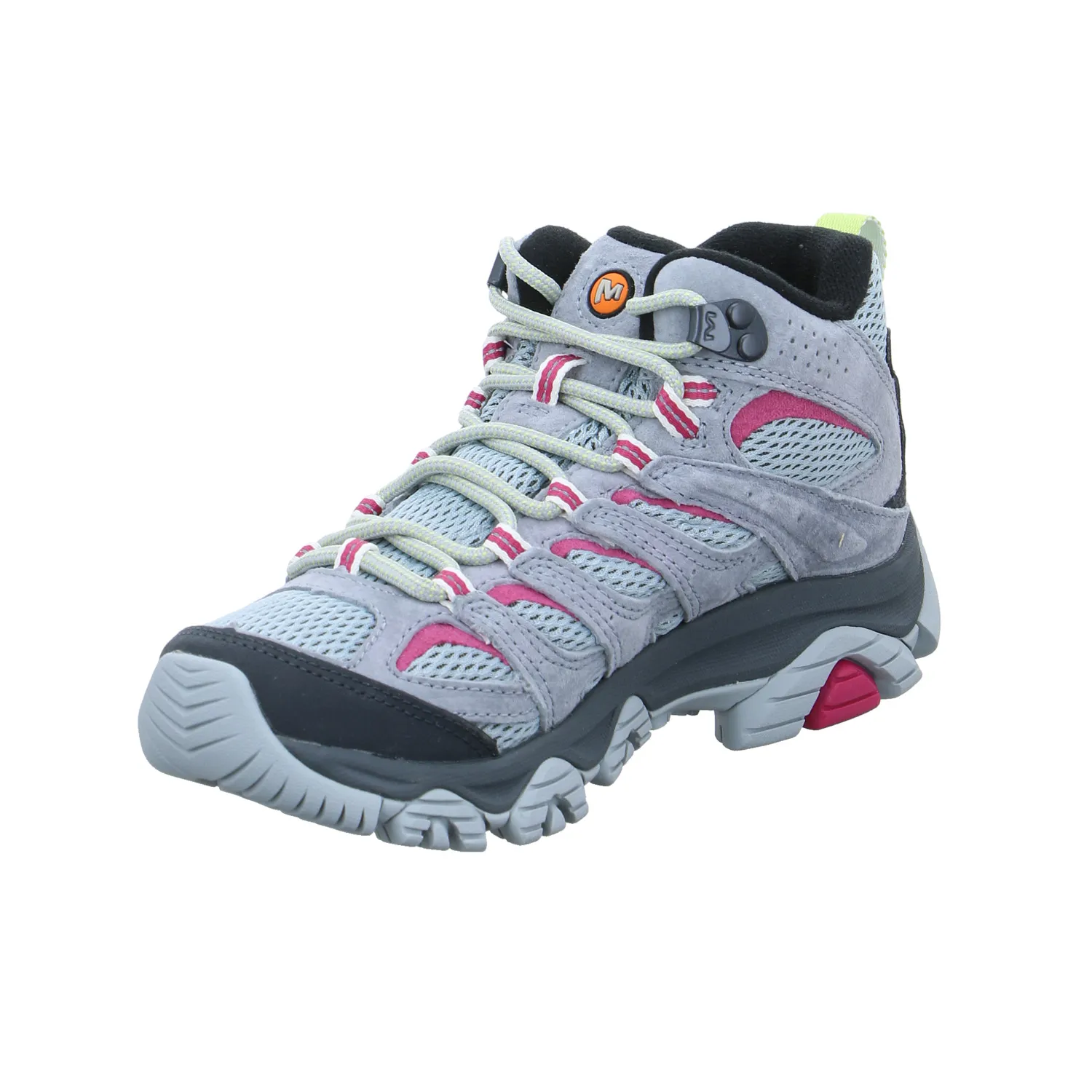 MERRELL Wander- Bergschuh Damen Grau Leder MERRELL Wander- Bergschuh Damen Grau Leder