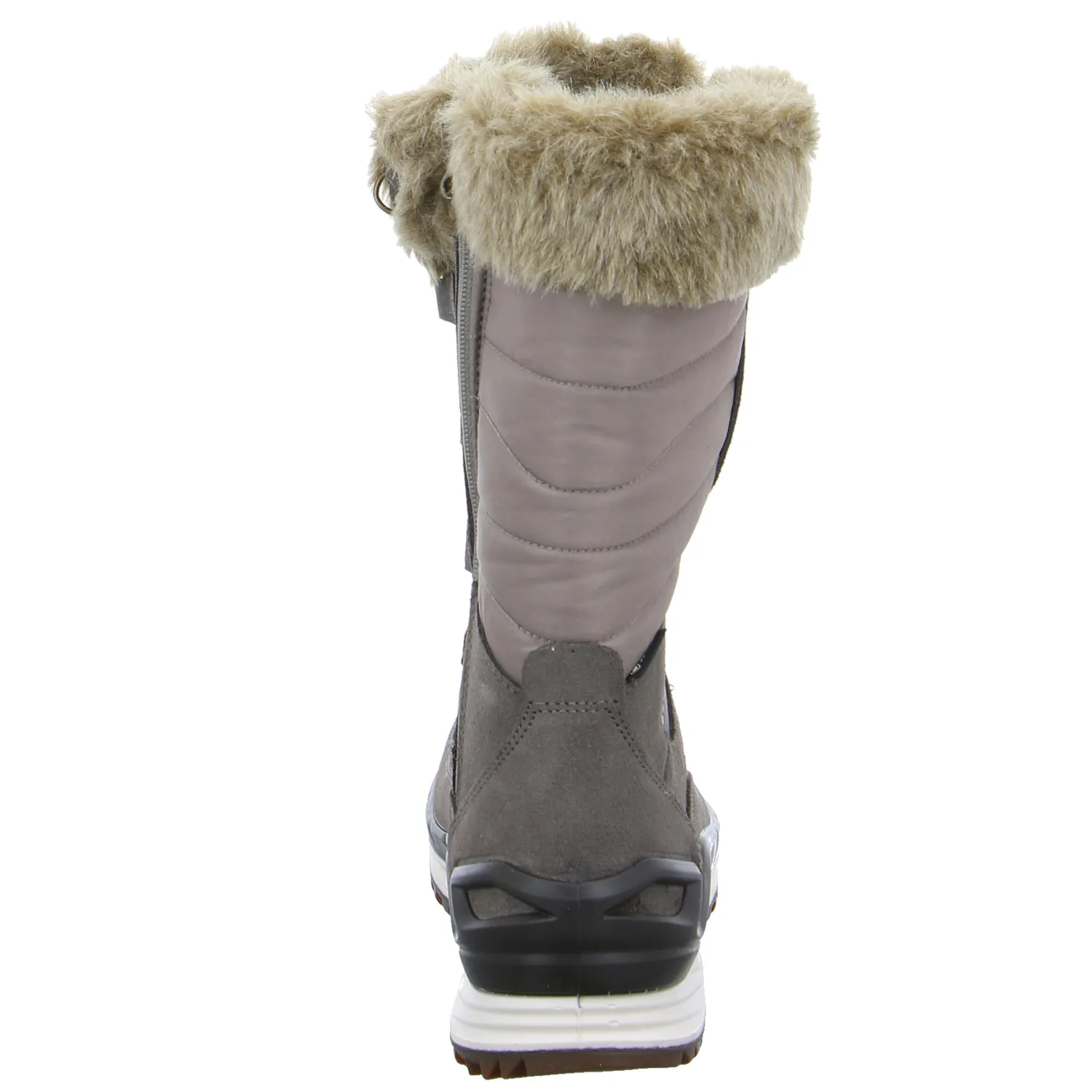 LOWA Snowboots Damen Grau Leder LOWA Snowboots Damen Grau Leder
