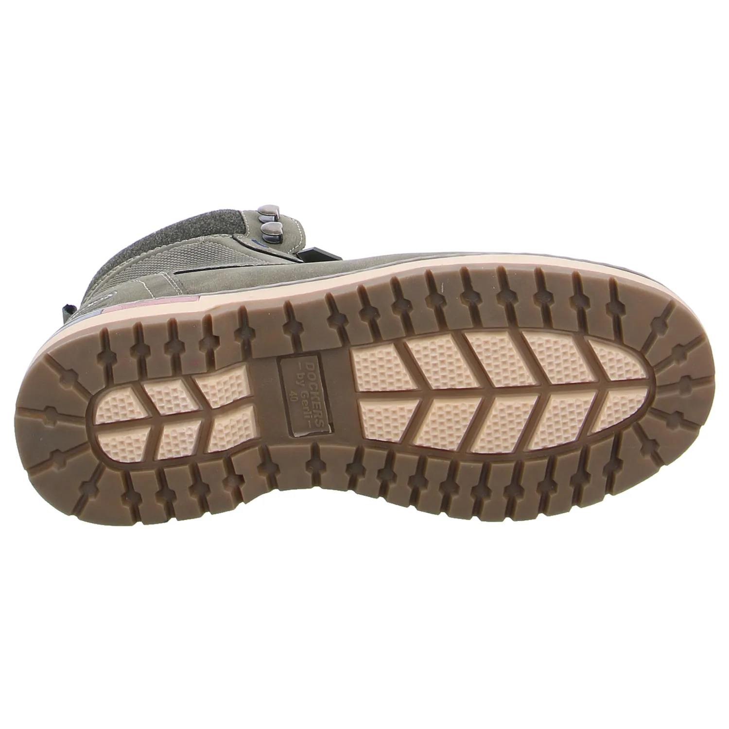 DOCKERS Winter-Boots Khaki Lederimitat DOCKERS Winter-Boots Khaki Lederimitat