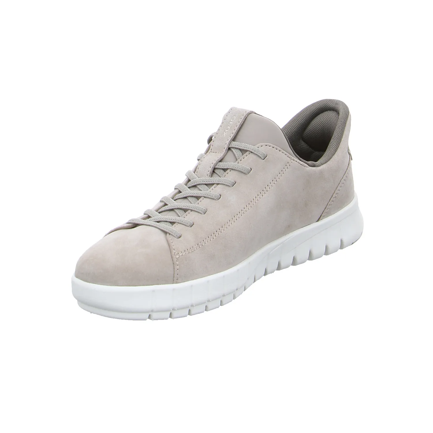GEOX Halbschuhe Sneaker Beige Leder 
