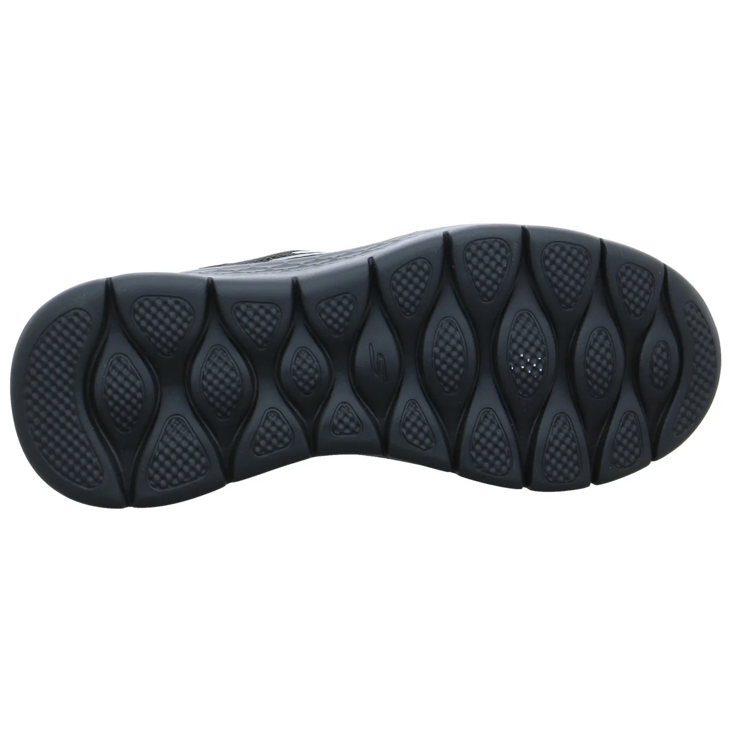 SKECHERS Memory Foam Halbschuhe Sneaker Stoff Schwarz Synthetik 