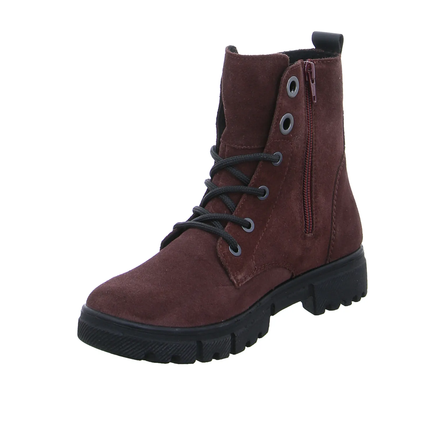 RICOSTA Ricosta Boots Mädchen-Winter-Bottine Bordeau Leder RICOSTA Ricosta Boots Mädchen-Winter-Bottine Bordeau Leder