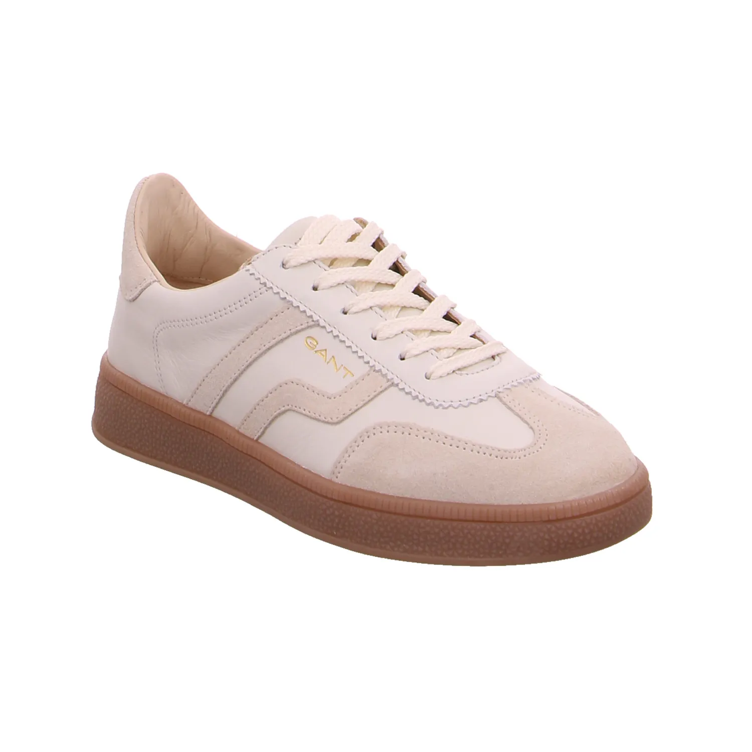 GANT mit Wechselfussbett Sneaker Weiss Leder GANT mit Wechselfussbett Sneaker Weiss Leder