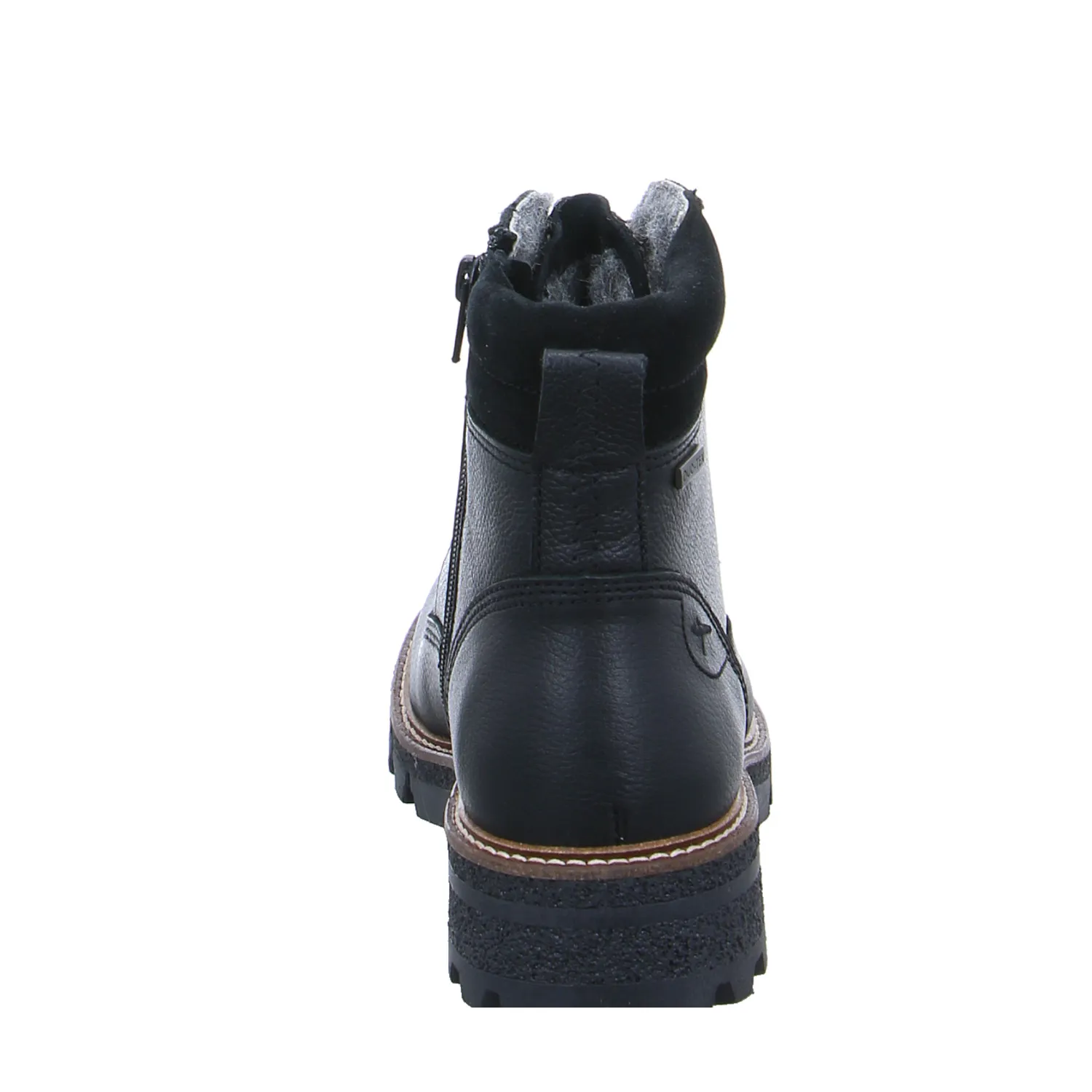 TAMARIS mit Tex-Membrane Boot Schwarz Leder TAMARIS mit Tex-Membrane Boot Schwarz Leder