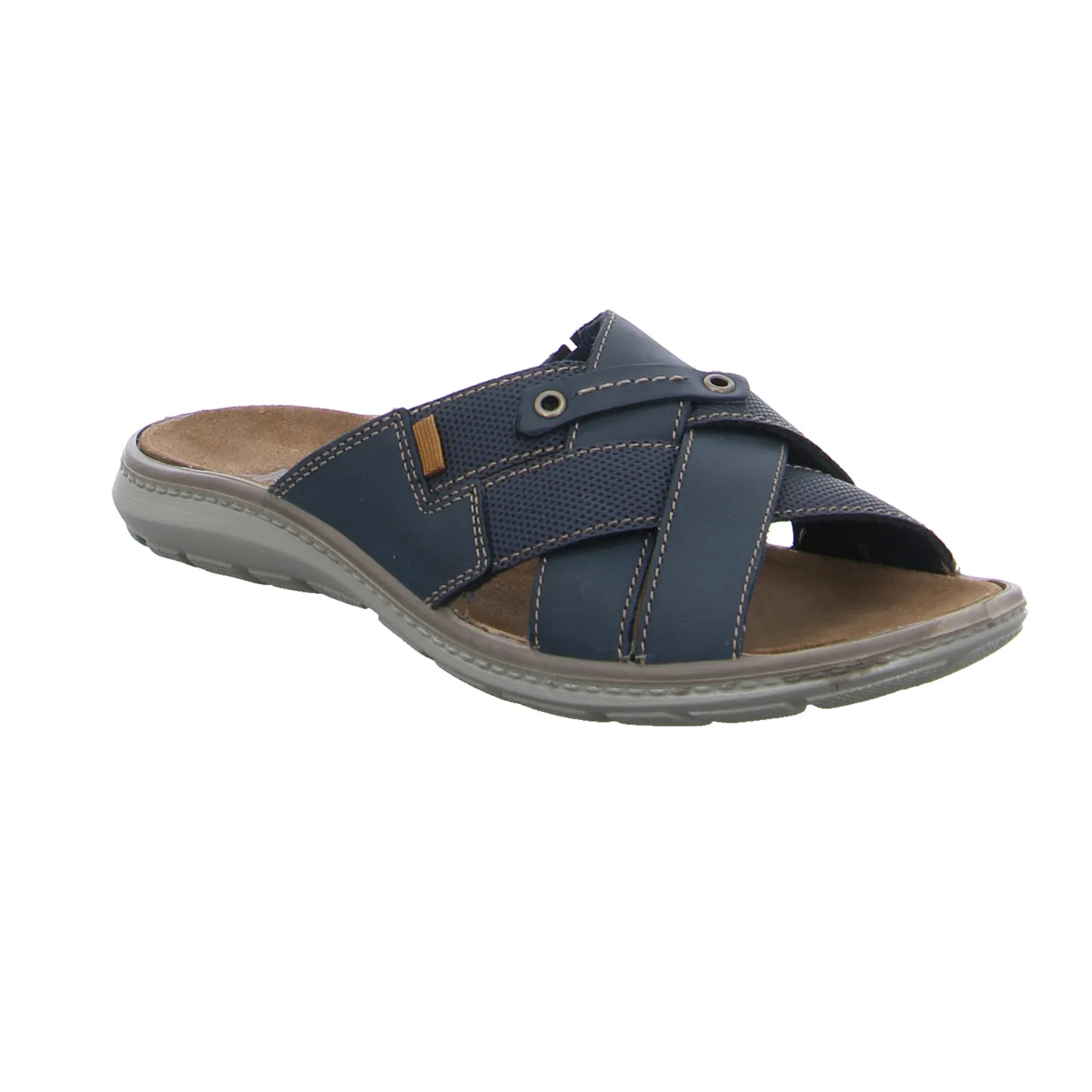 IMAC Offene Schuhe Blau Leder IMAC Offene Schuhe Blau Leder