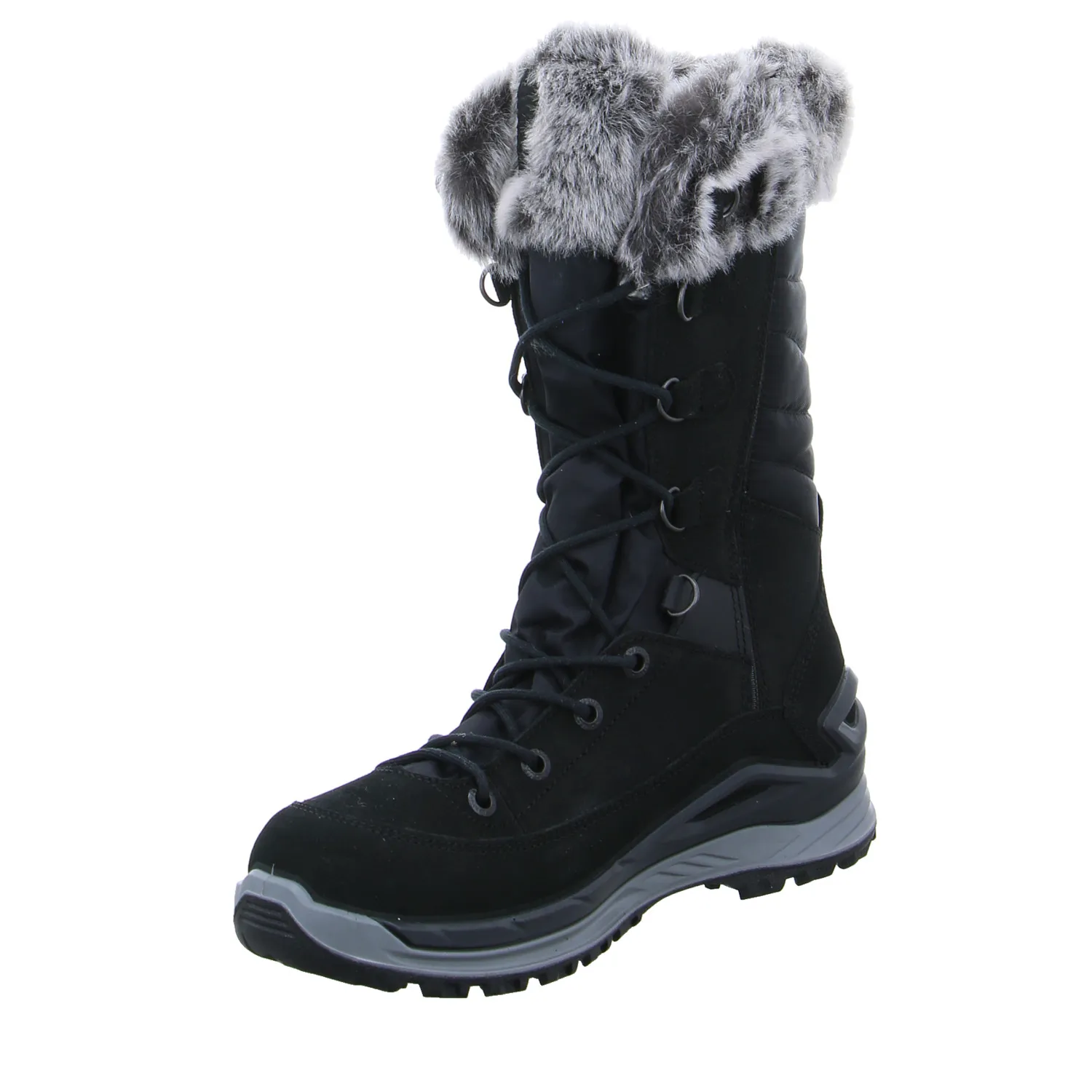 LOWA Snowboots Damen Schwarz Leder LOWA Snowboots Damen Schwarz Leder