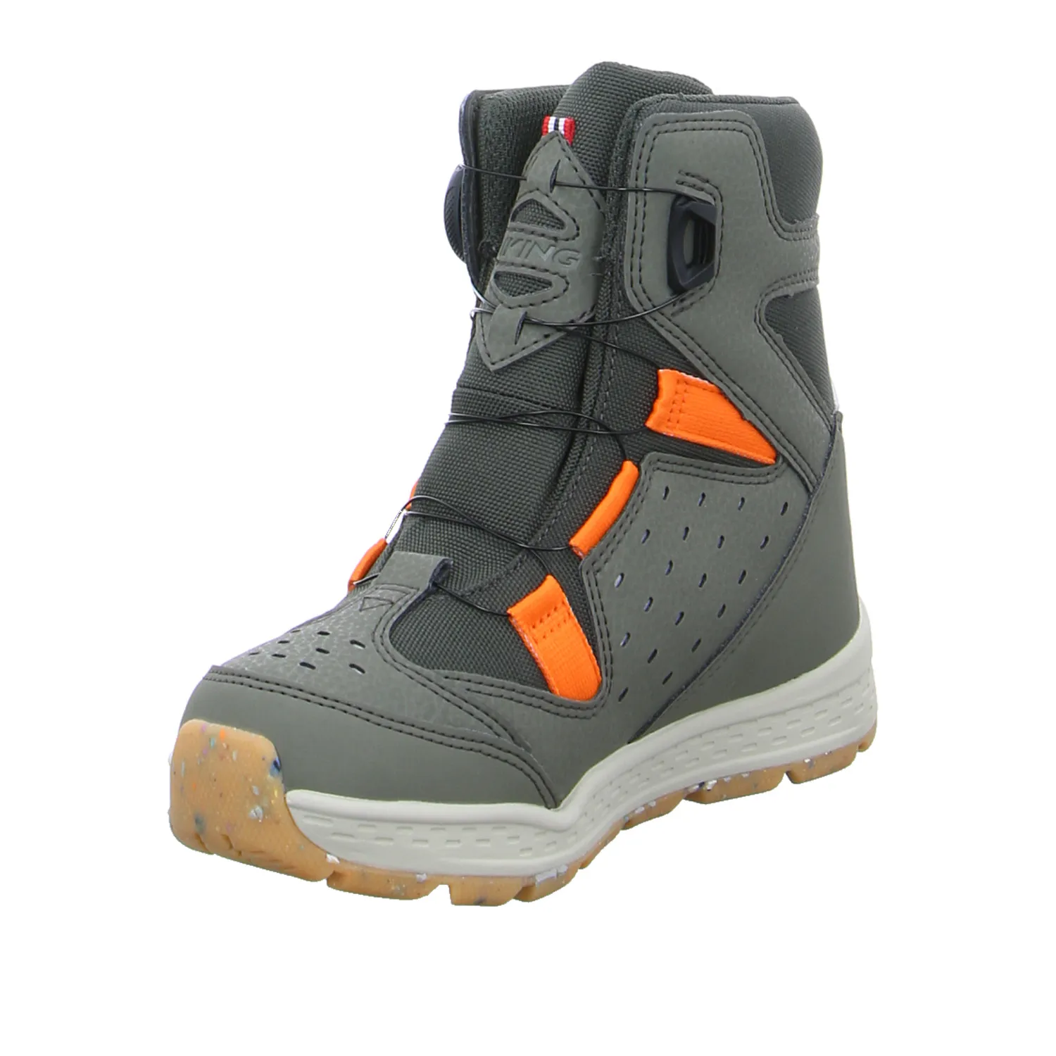 VIKING Schneestiefel Kleinkinder-Snowboot Membran Olive Textil VIKING Schneestiefel Kleinkinder-Snowboot Membran Olive Textil