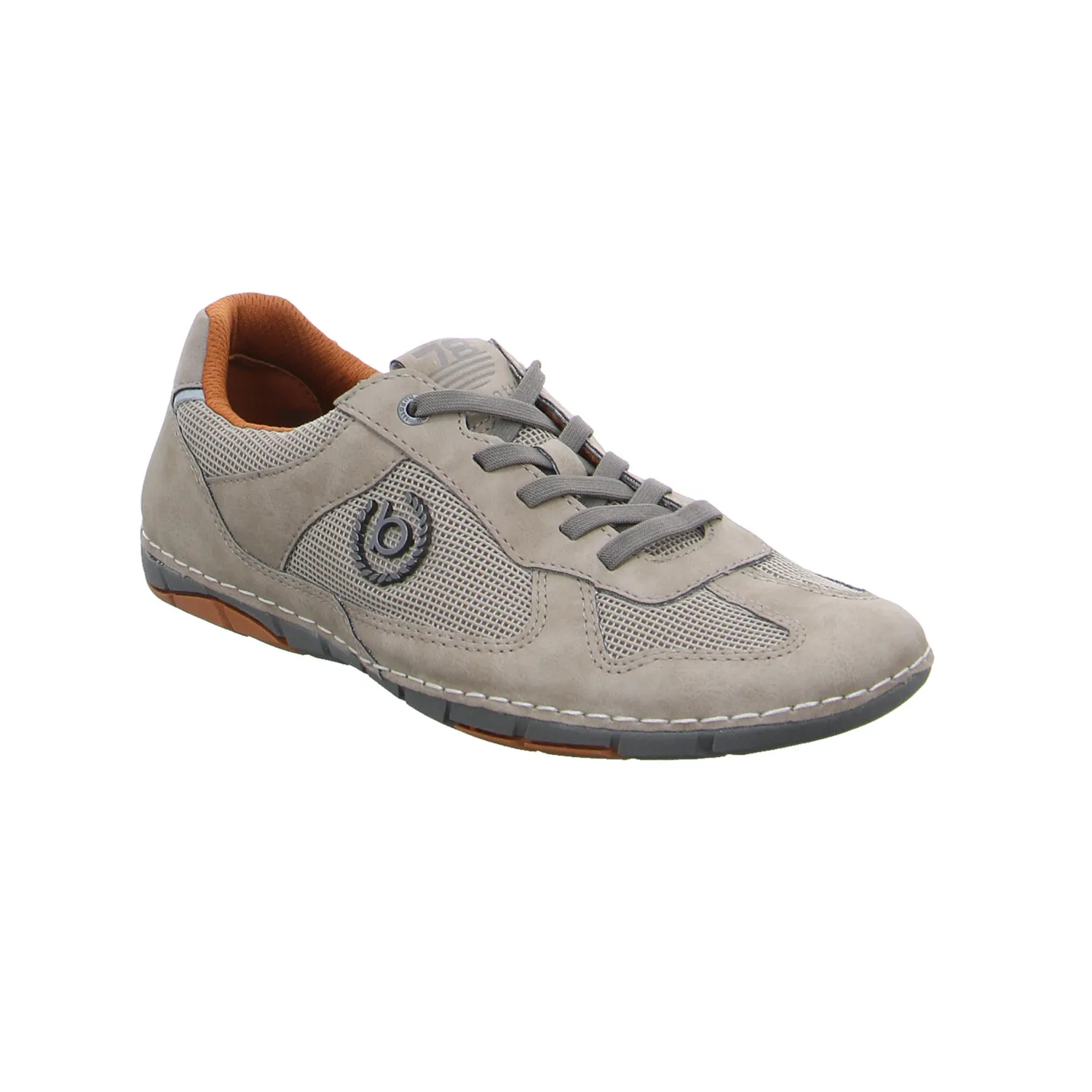 BUGATTI SHOES Halbschuhe Sneaker Stoff Beige Synthetik 