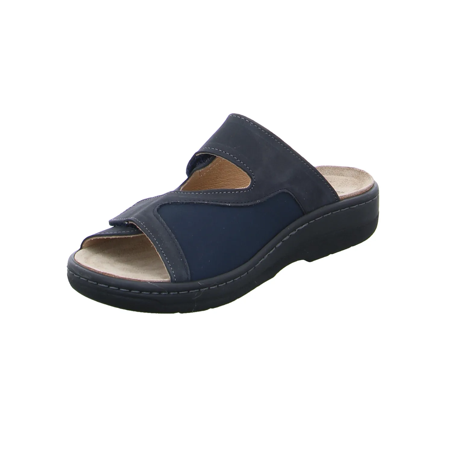 BIO-PORT Bio-Mûles Blau Leder BIO-PORT Bio-Mûles Blau Leder