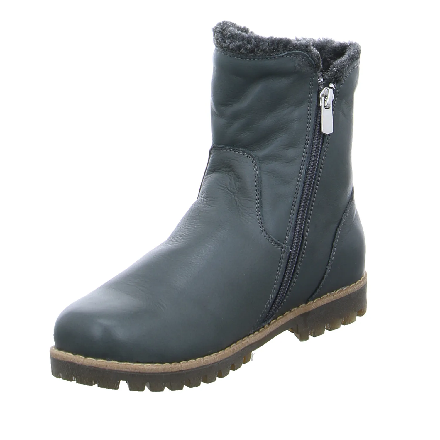 ANDREA CONTI mit Wechselfussbett Boot Grau Leder ANDREA CONTI mit Wechselfussbett Boot Grau Leder