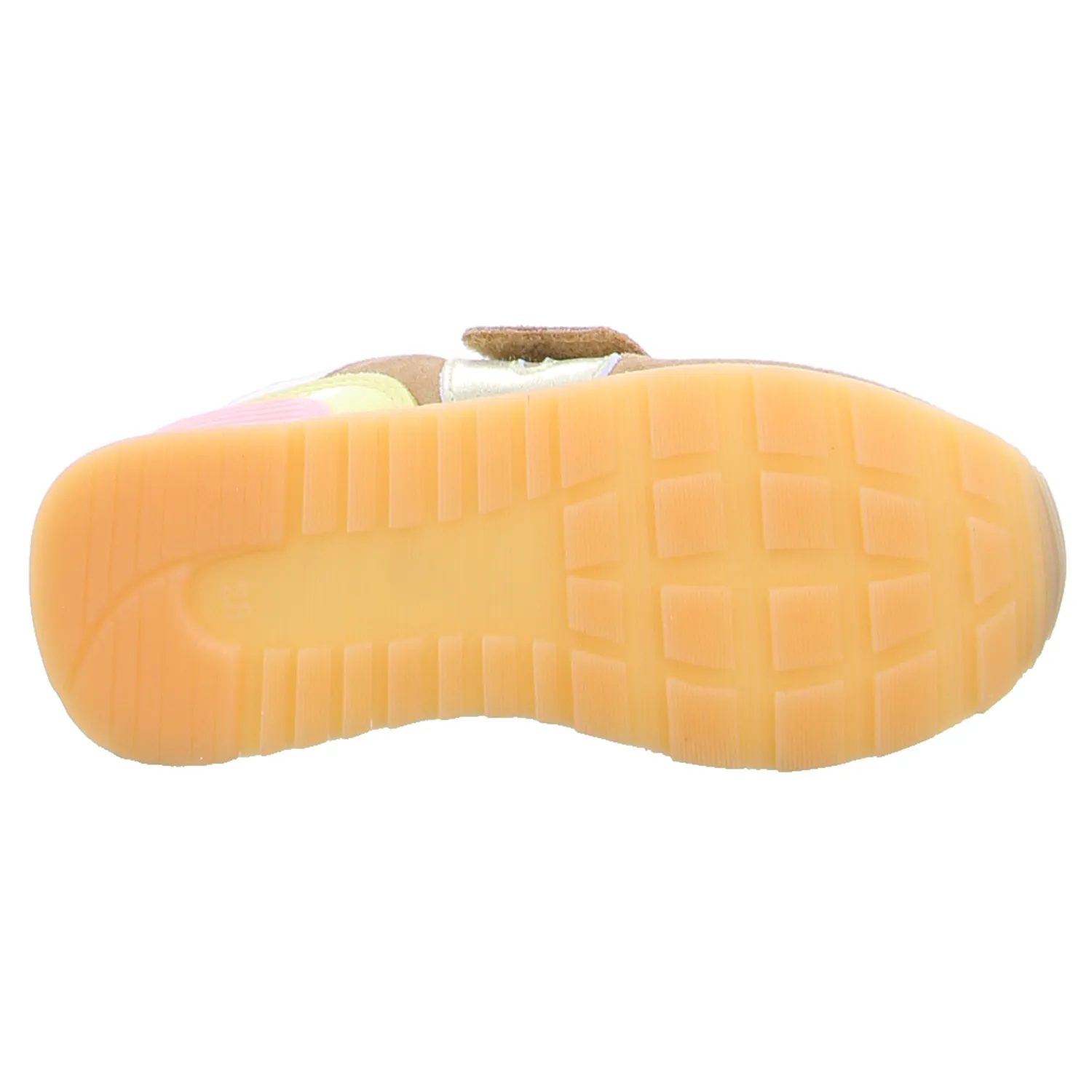 BISGAARD Kleinkinder-Halbschuh Klett Natural Leder BISGAARD Kleinkinder-Halbschuh Klett Natural Leder