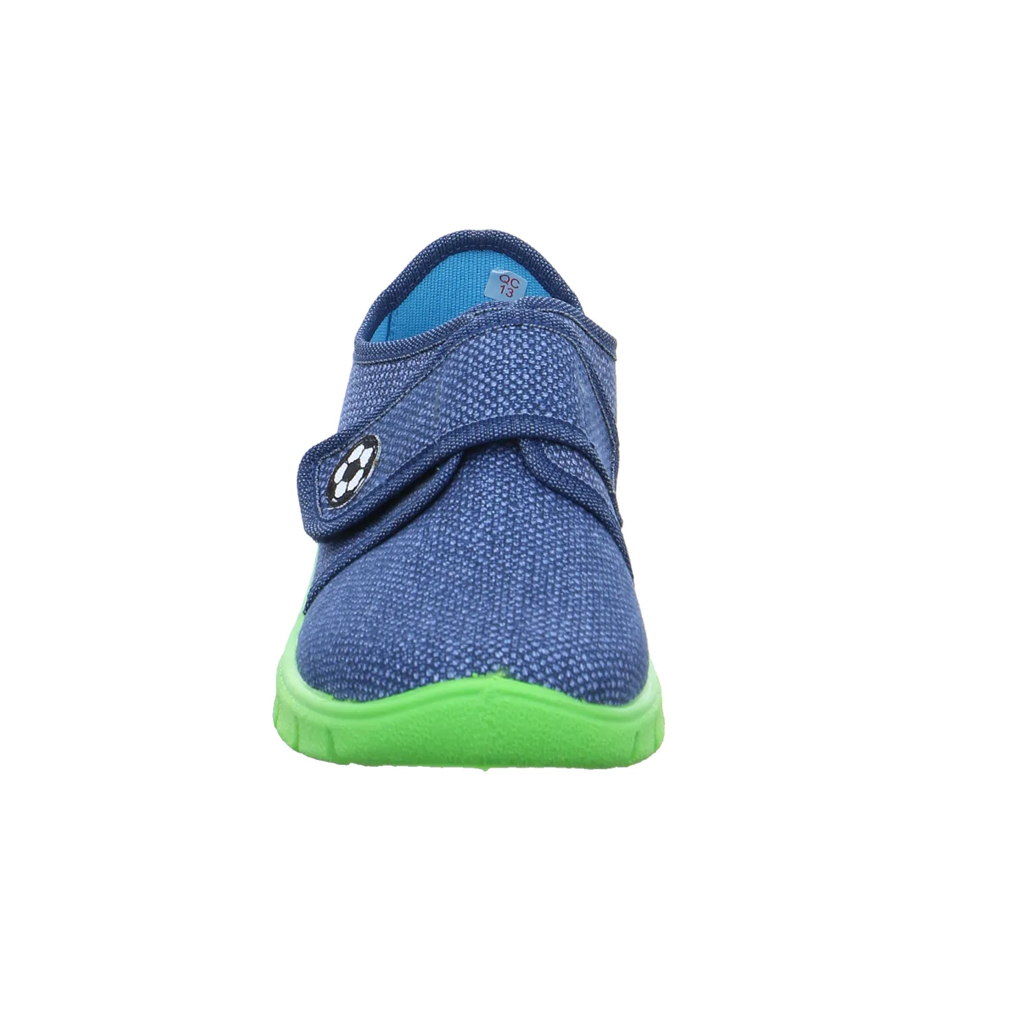 SUPERFIT Unisex Kinder-Hausschuh Jeansblau Textil SUPERFIT Unisex Kinder-Hausschuh Jeansblau Textil