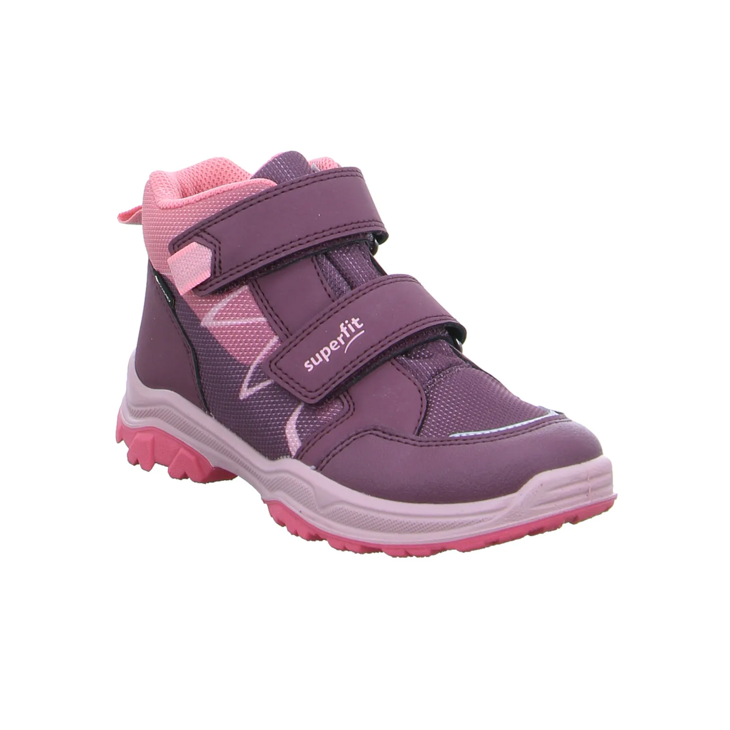 SUPERFIT Sneaker high Kleinkinder-Halbschuh Klett Pink Textil SUPERFIT Sneaker high Kleinkinder-Halbschuh Klett Pink Textil