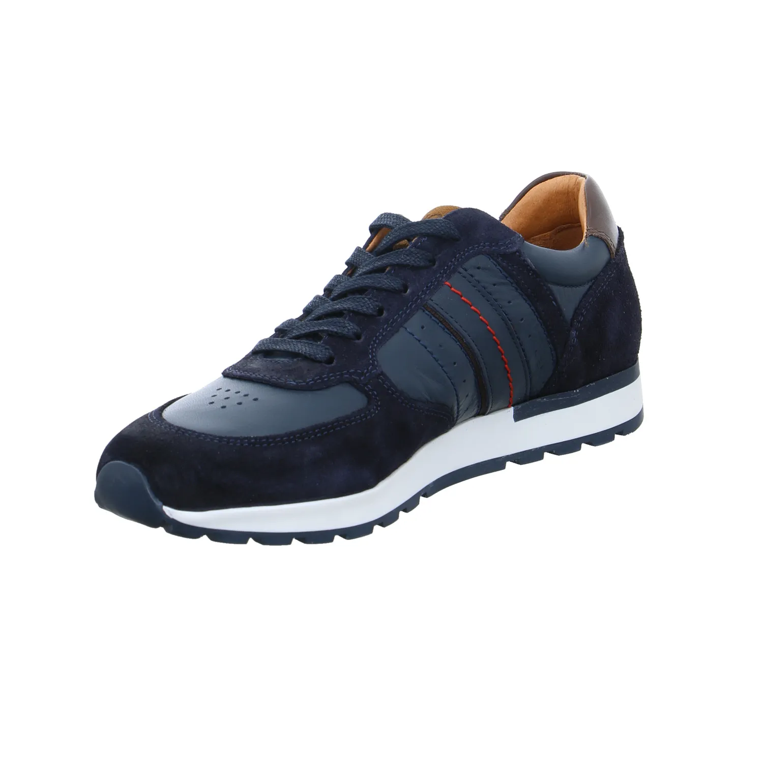 HOLD Halbschuhe Sneaker Blau Leder HOLD Halbschuhe Sneaker Blau Leder