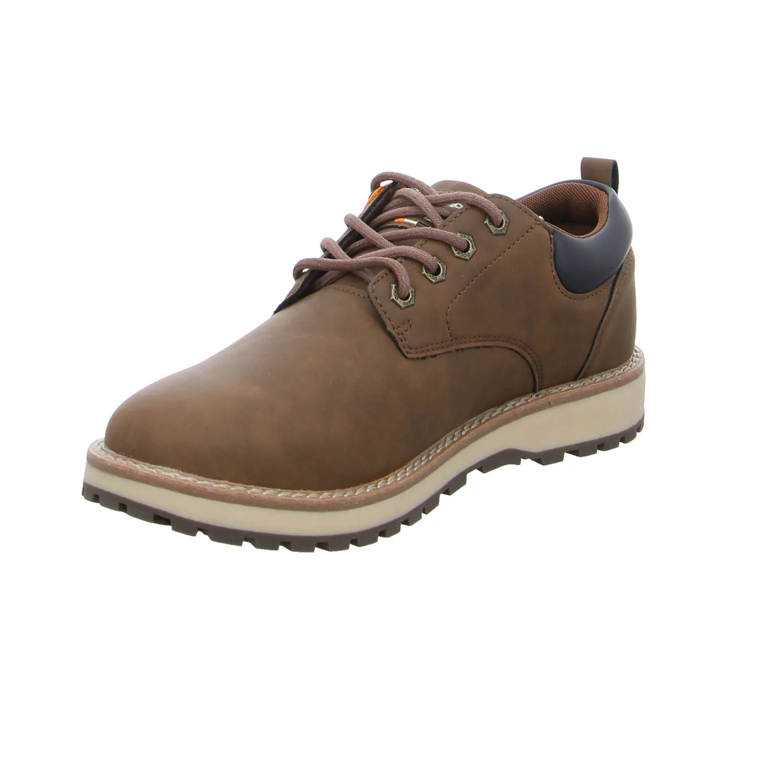 DOCKERS Halbschuh Mittelbraun Lederimitat DOCKERS Halbschuh Mittelbraun Lederimitat
