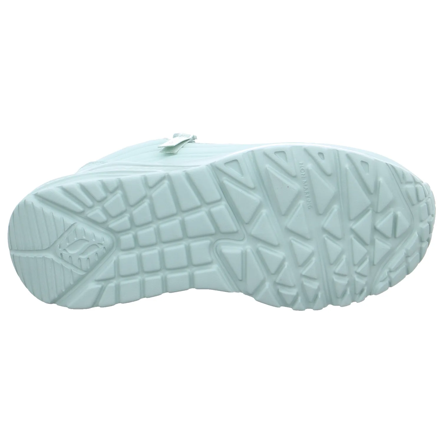 SKECHERS Sneaker Mädchen-Halbschuh Binder Pastelgrün Lederimitat 