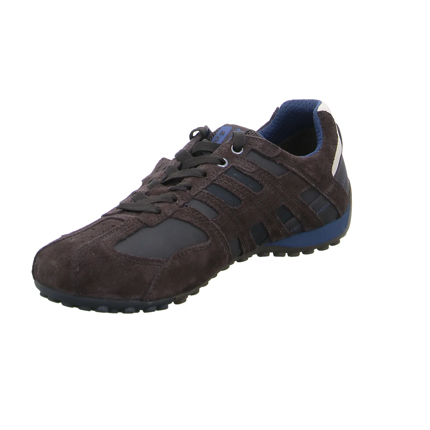 GEOX Halbschuhe Sneaker Braun Leder 